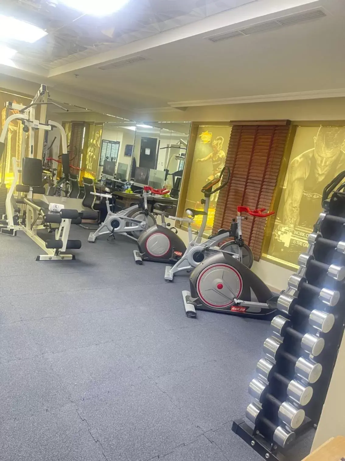 Fitness Center/Facilities in AG Hotel