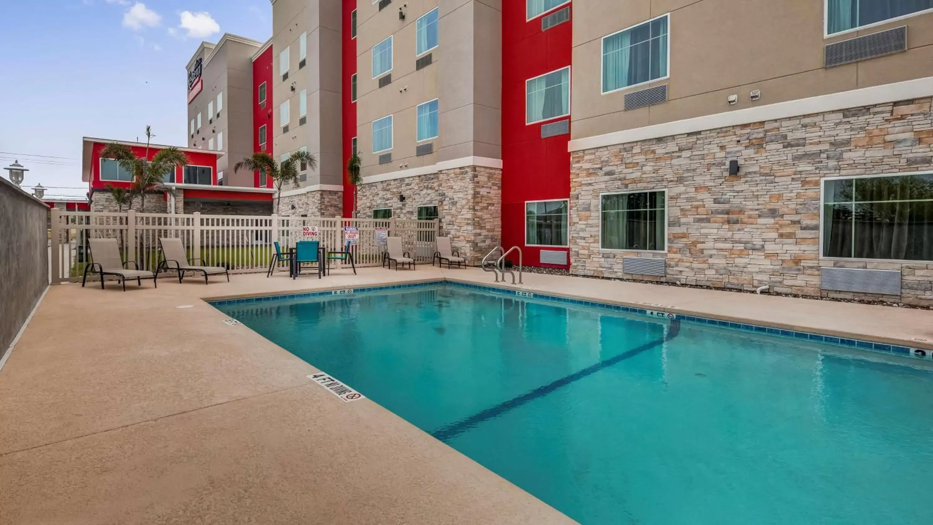 On site, Swimming Pool in Executive Residency by Best Western Corpus Christi