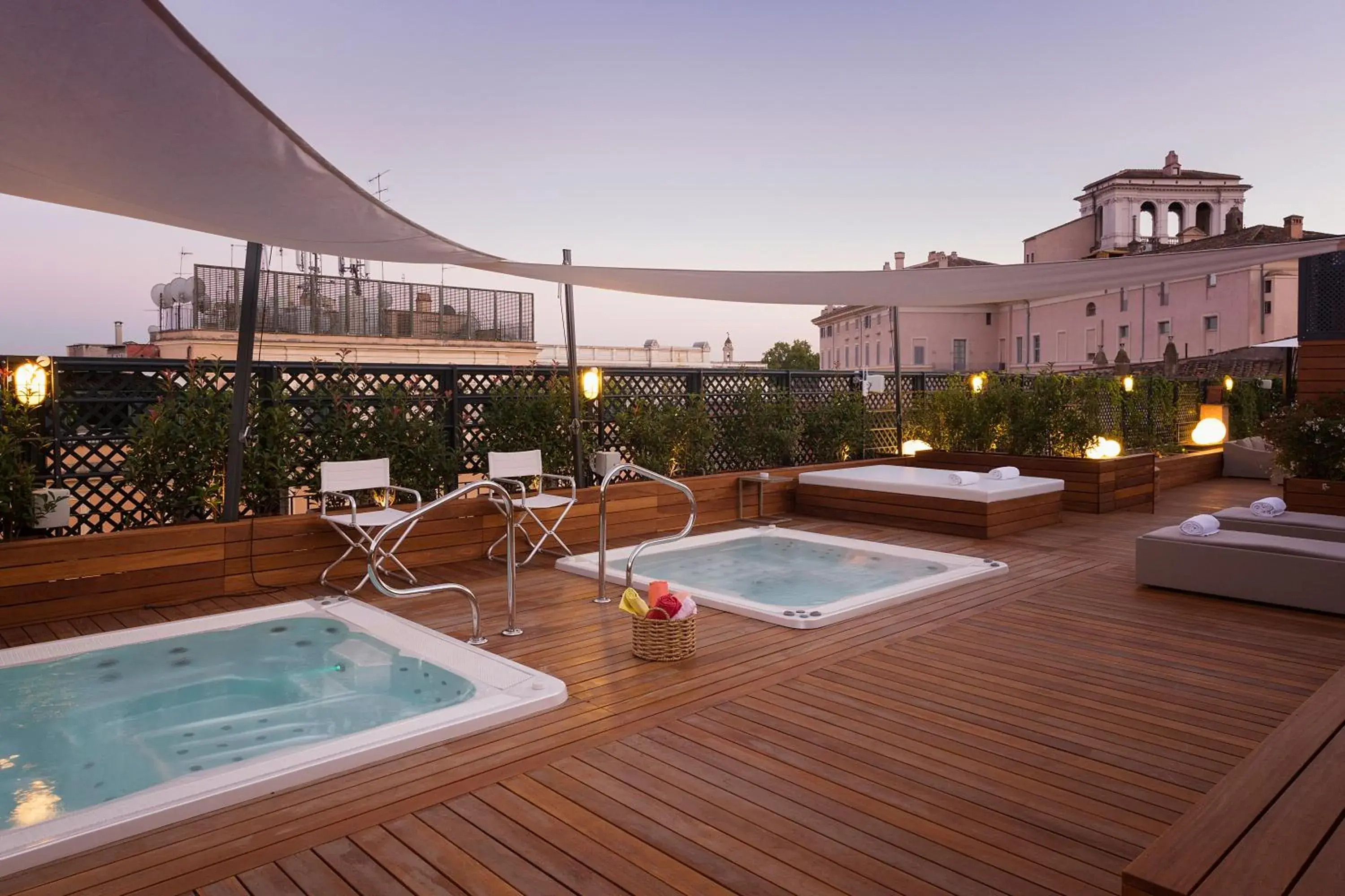 Balcony/Terrace, Swimming Pool in Villa Spalletti Trivelli - Small Luxury Hotels of the World