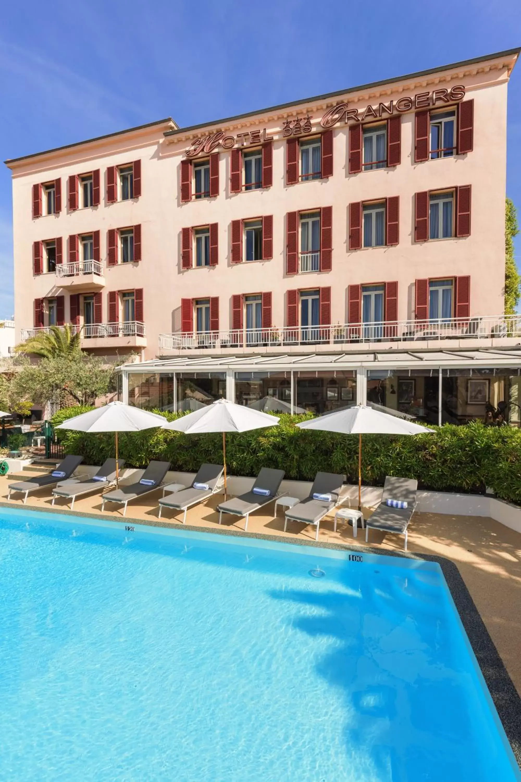 Property Building in The Originals Boutique, Hôtel des Orangers, Cannes (Inter-Hotel)