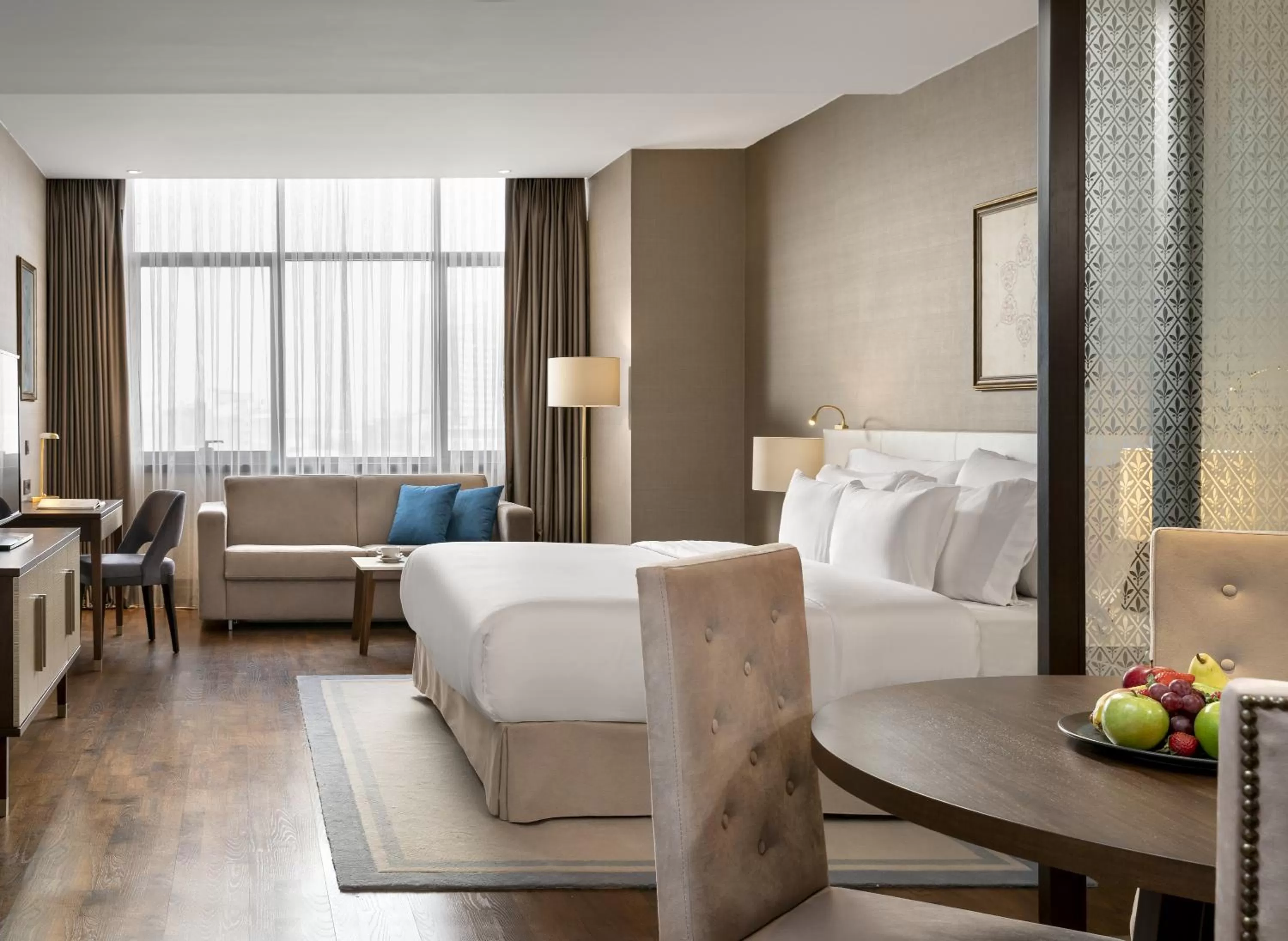 Kitchen or kitchenette, Bed in Barceló Istanbul