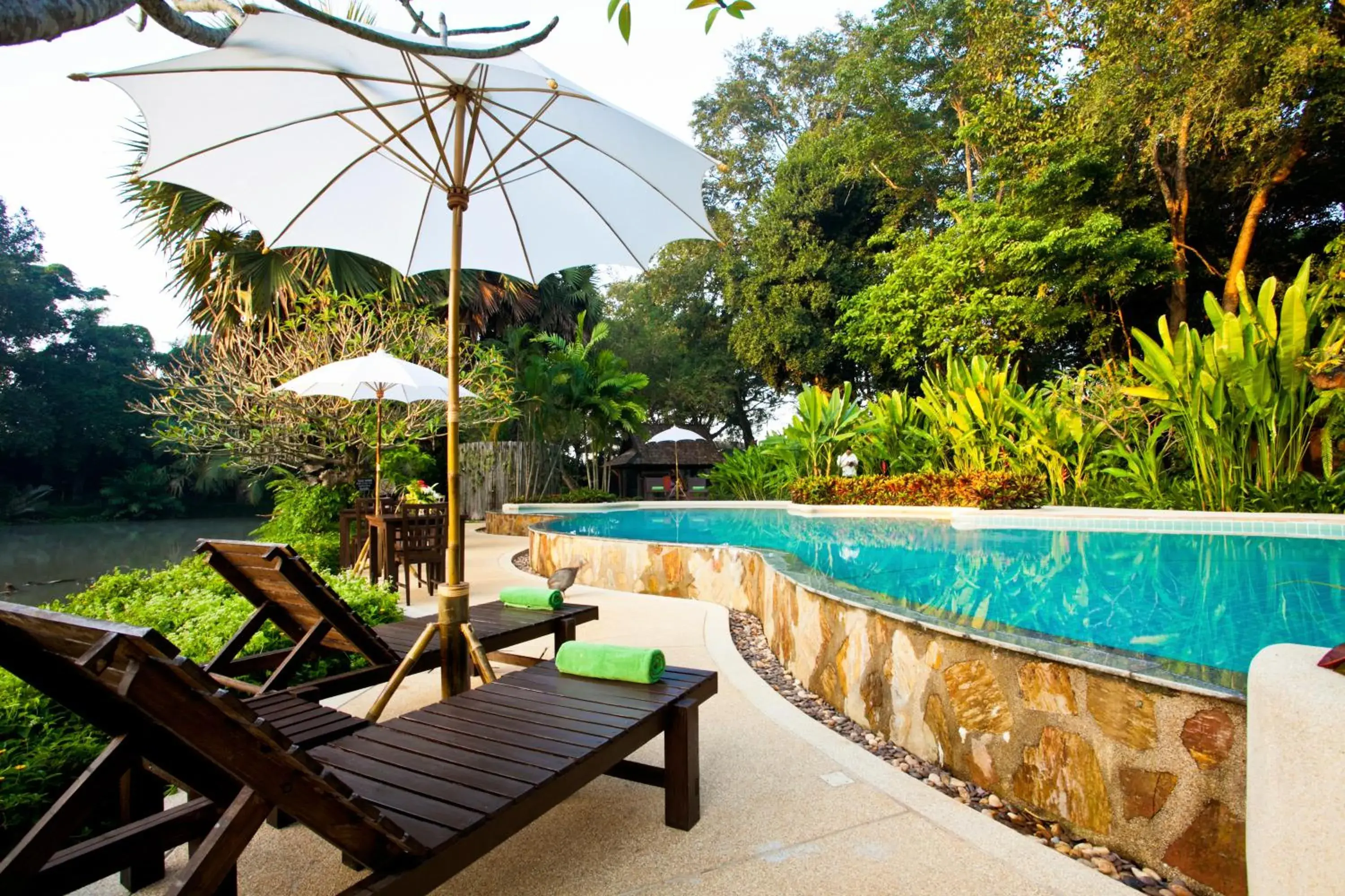 Swimming Pool in Lampang River Lodge (SHA Certified)