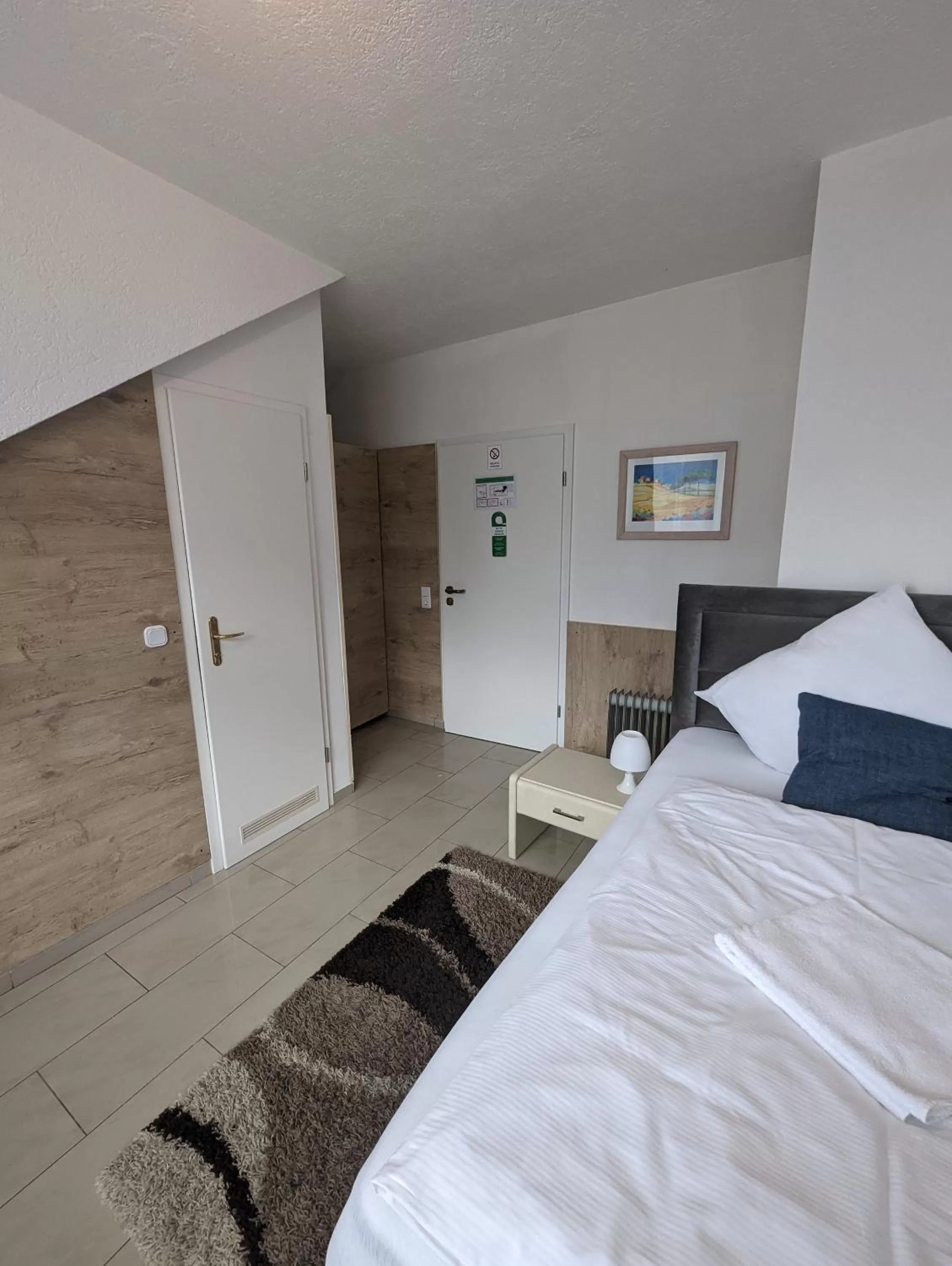 Bed in Hotel Eiserner Anton