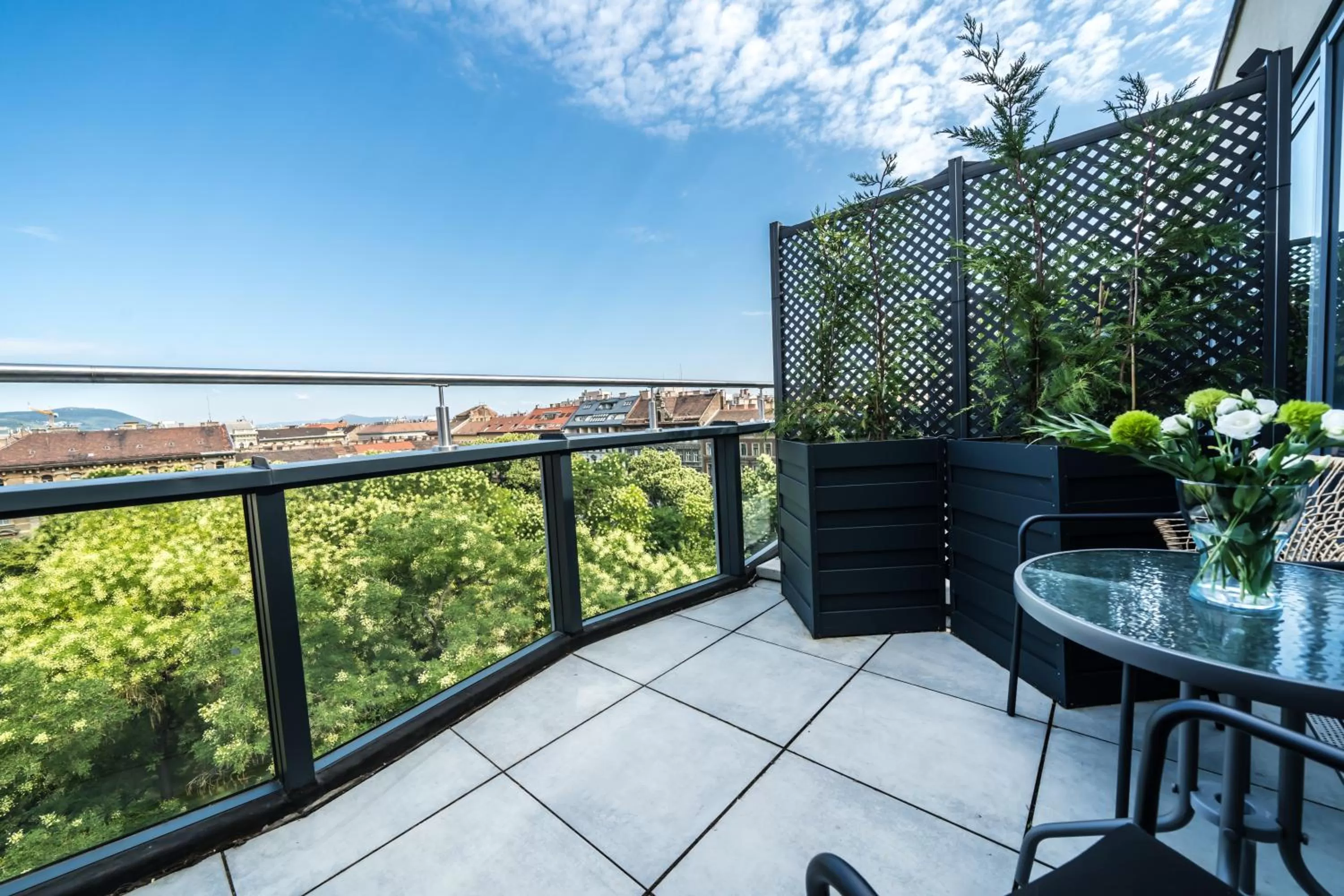 View (from property/room) in Up Hotel Budapest