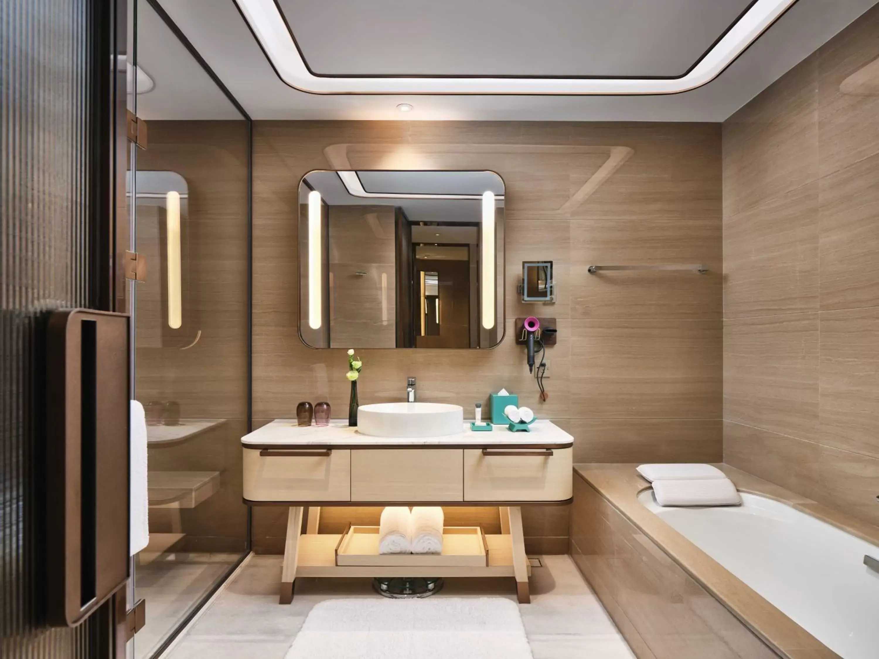 Bathroom in InterContinental Chongqing Raffles City, an IHG Hotel