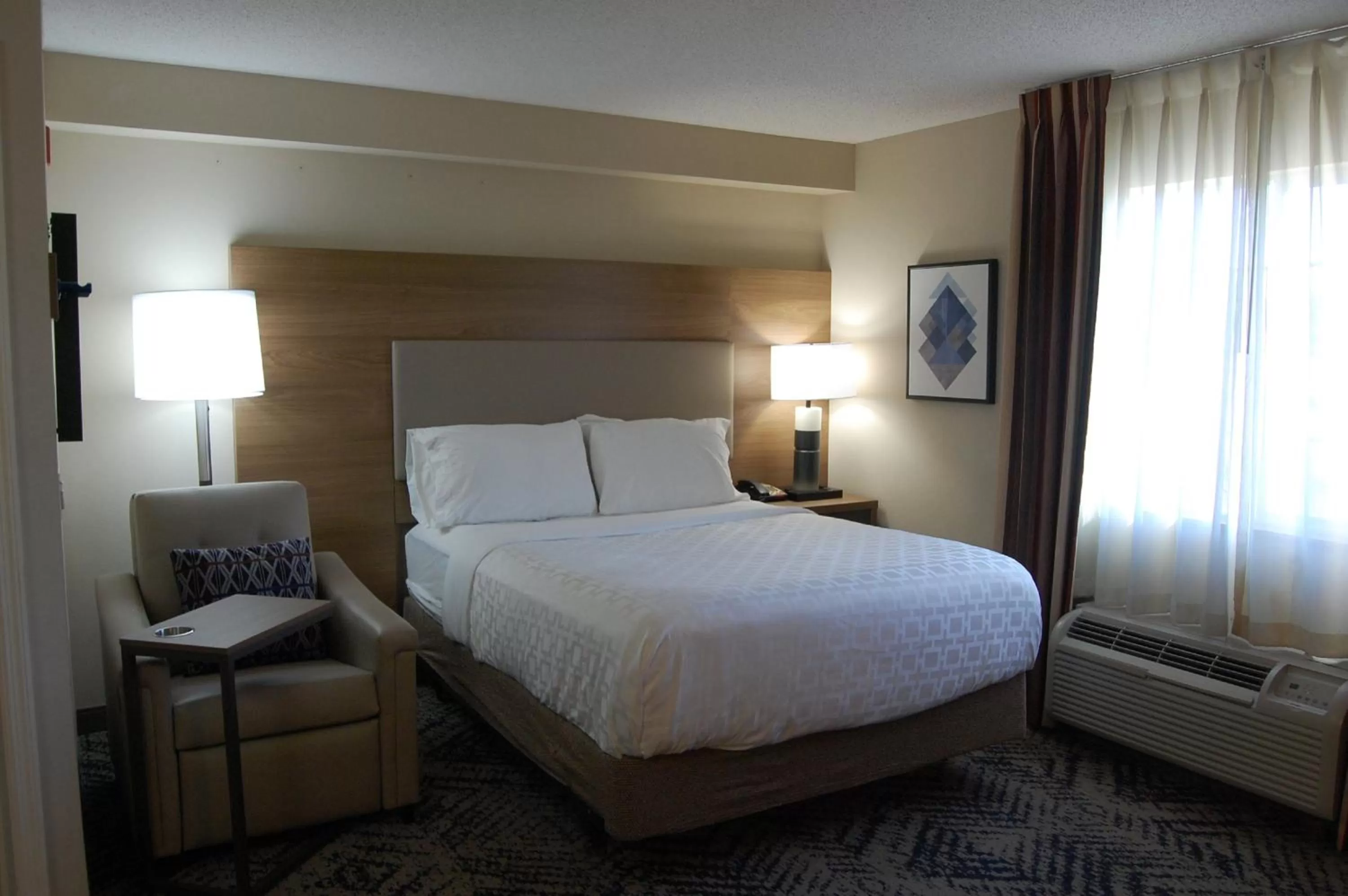 Photo of the whole room, Bed in Candlewood Suites Harrisburg I-81 Hershey Area by IHG