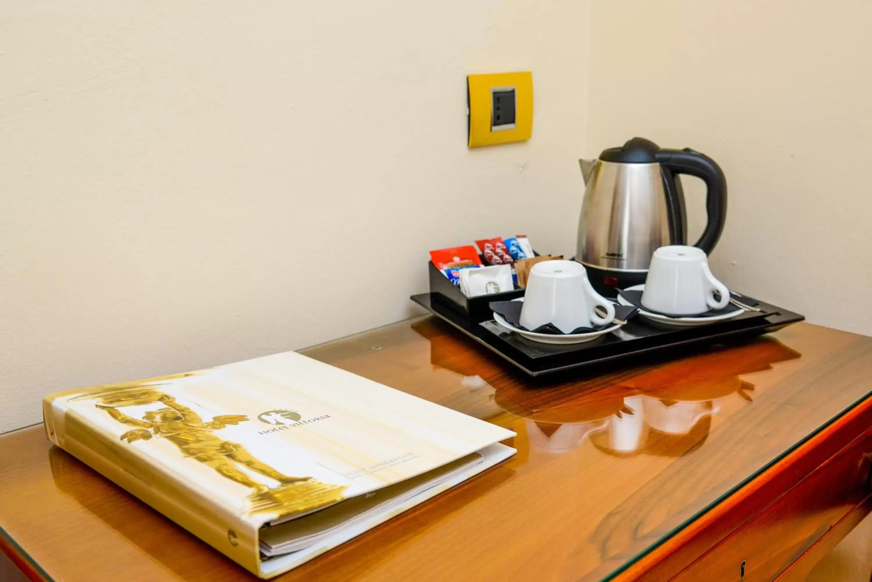 Coffee/tea facilities in Hotel Vittoria
