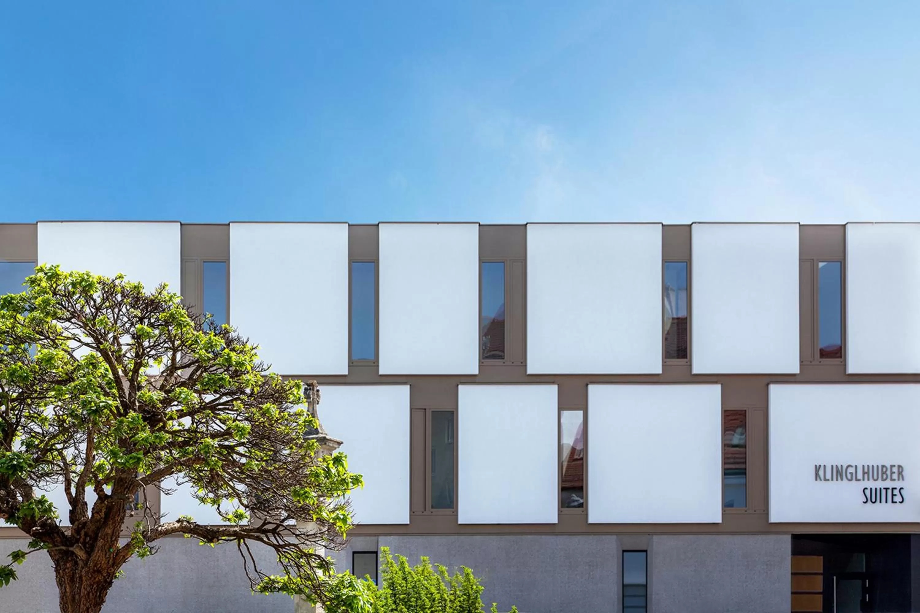 Facade/entrance in Klinglhuber Suites