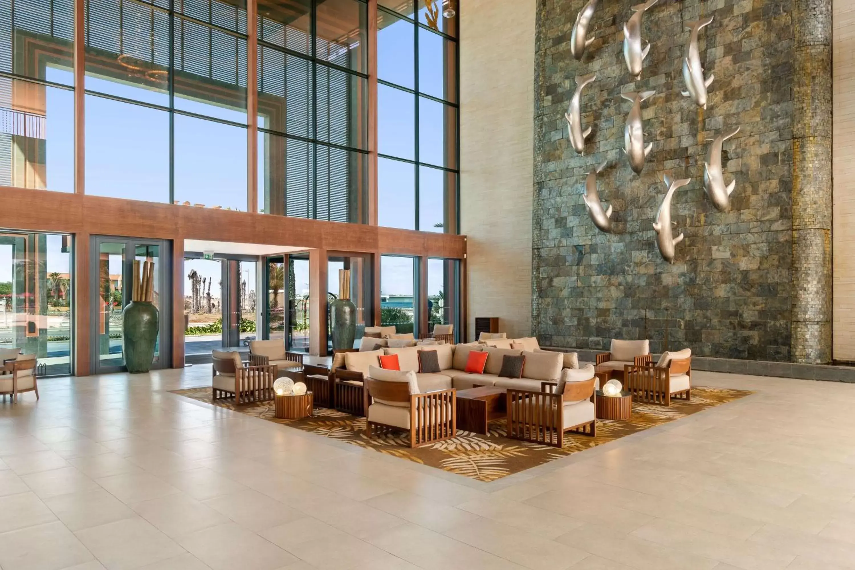 Lobby or reception in Hilton Cabo Verde Sal Resort
