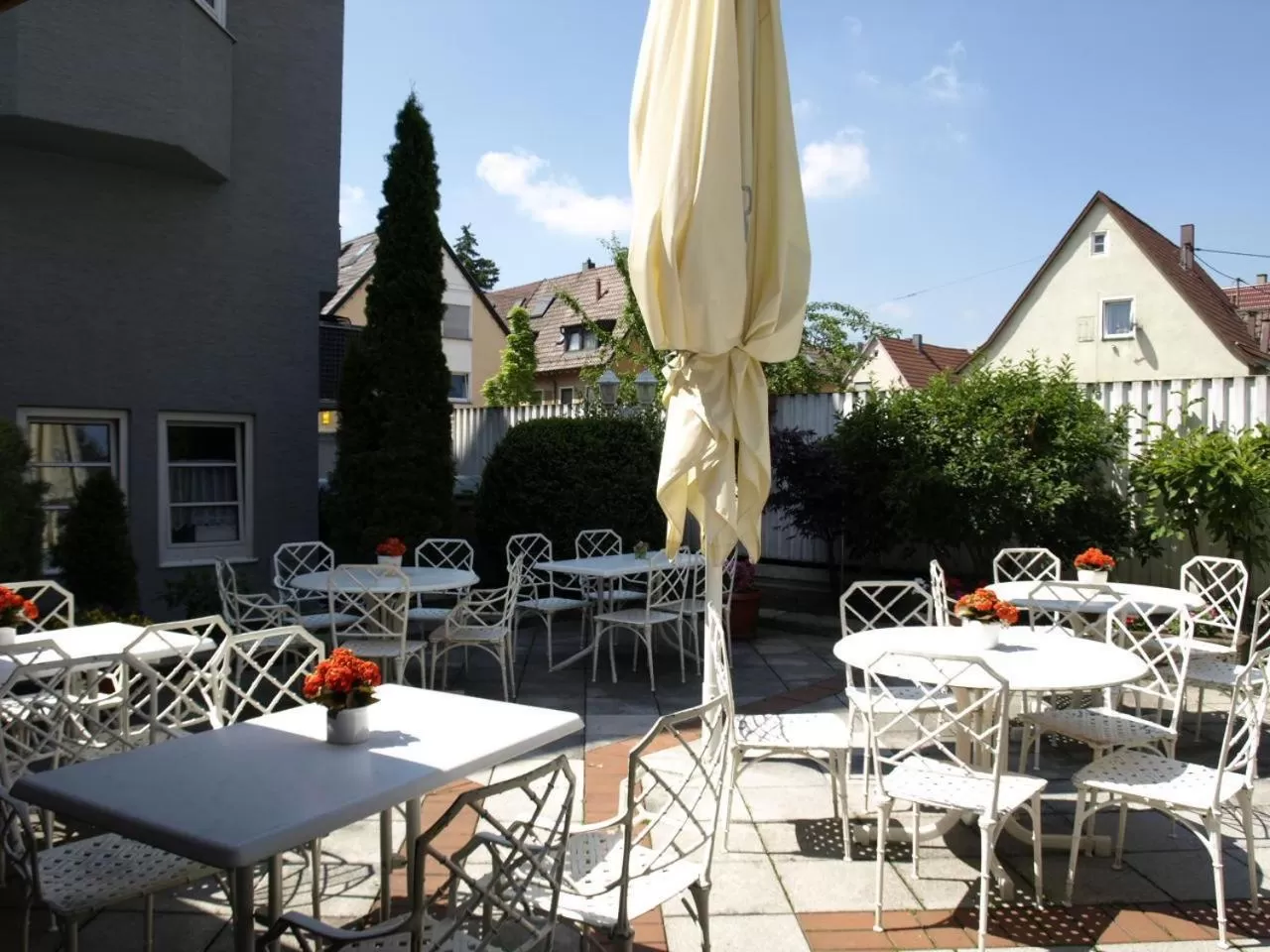 Balcony/Terrace in Airport Hotel Filder Post