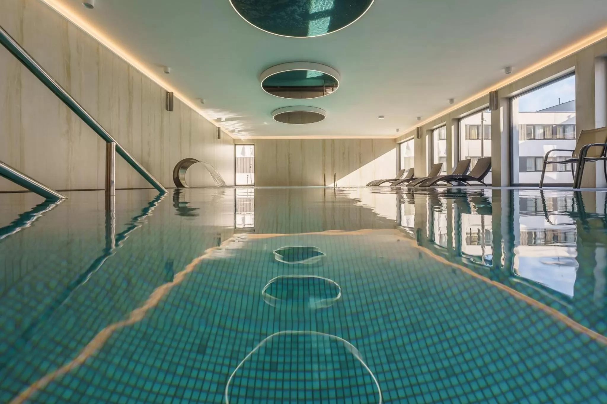 Swimming pool in Hotel Solny