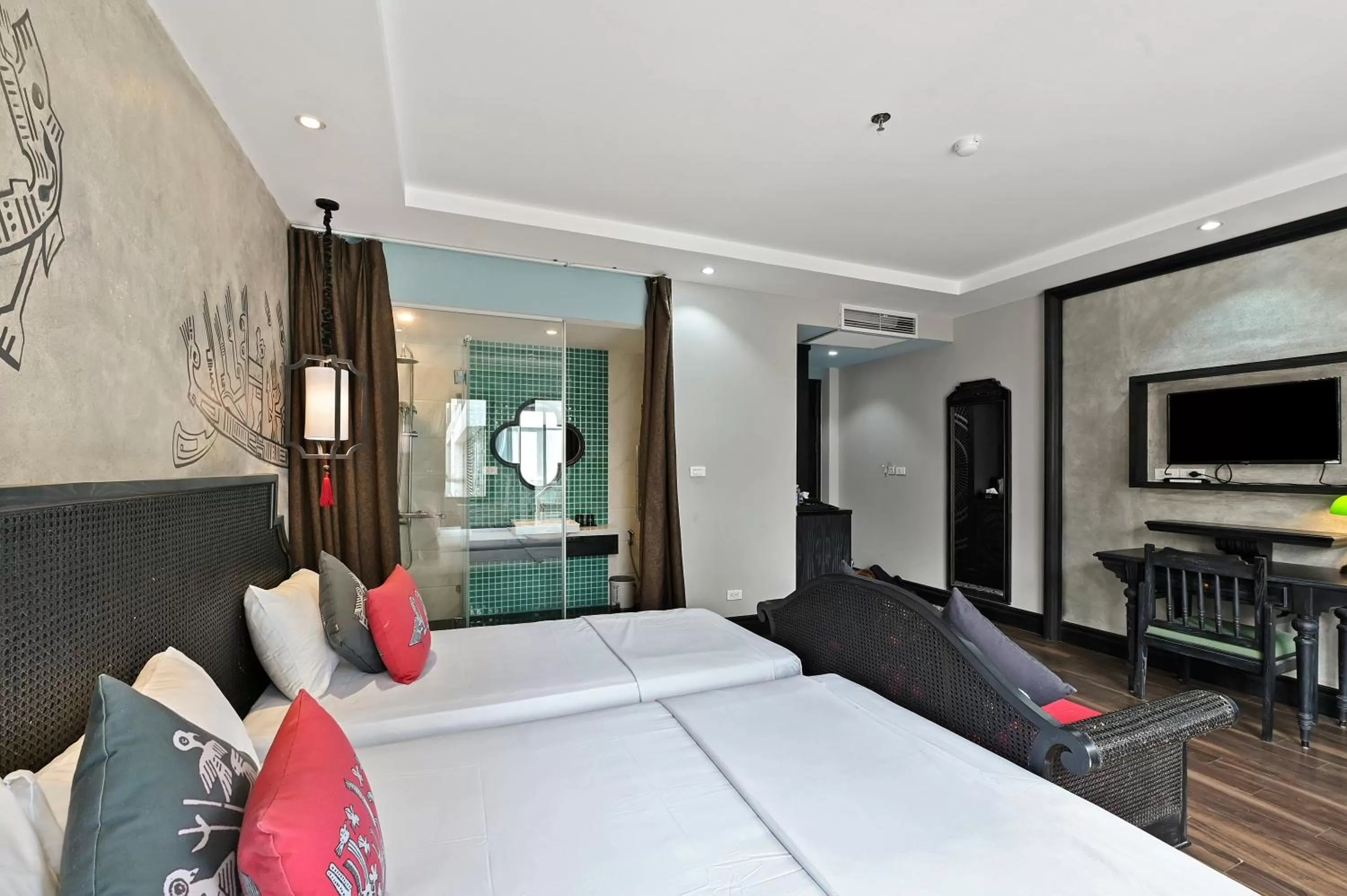 Bed in 22Land Residence Hotel & Spa 52 Ngo Huyen