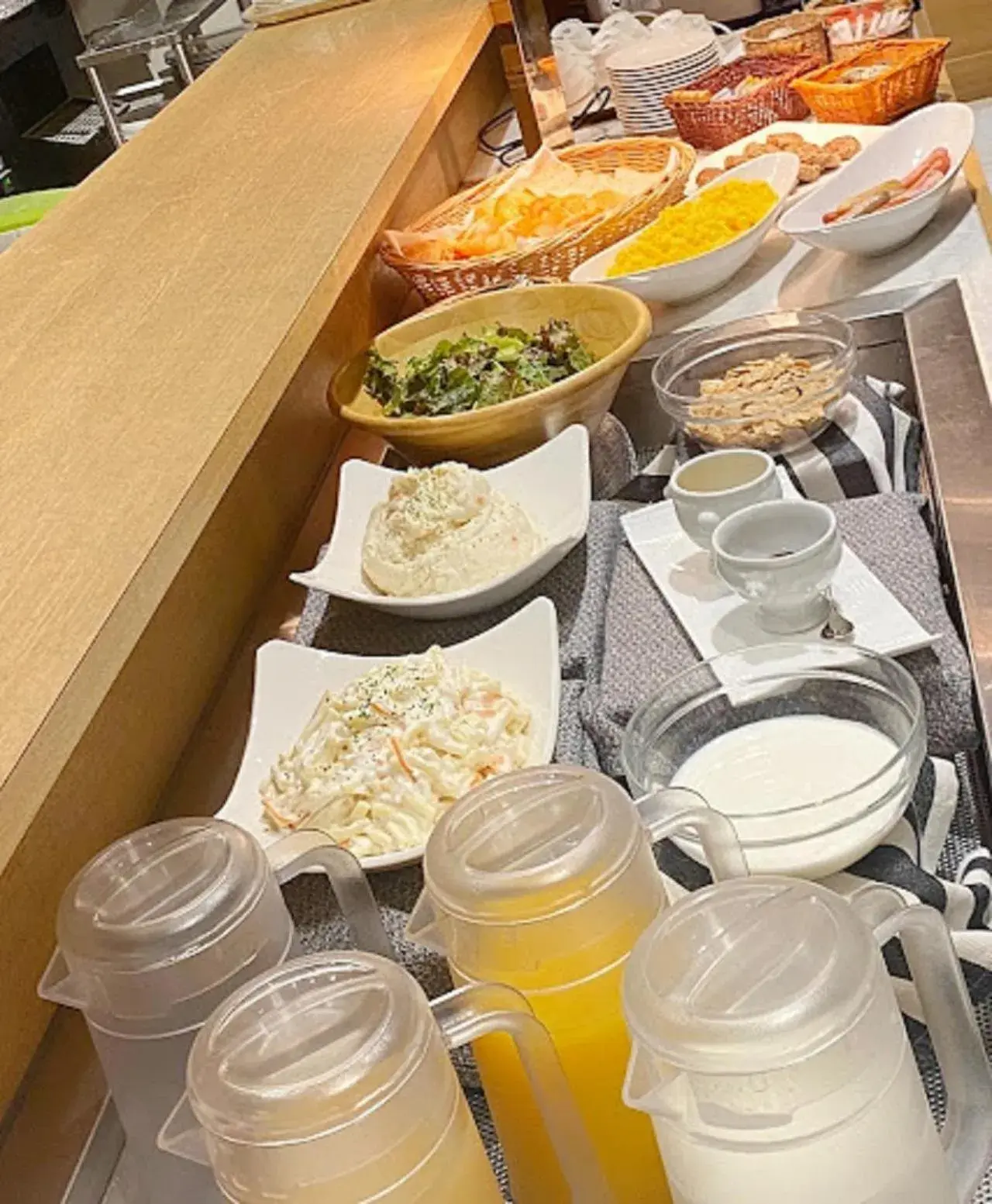 Buffet breakfast in Hotel Rose Garden Shinjuku
