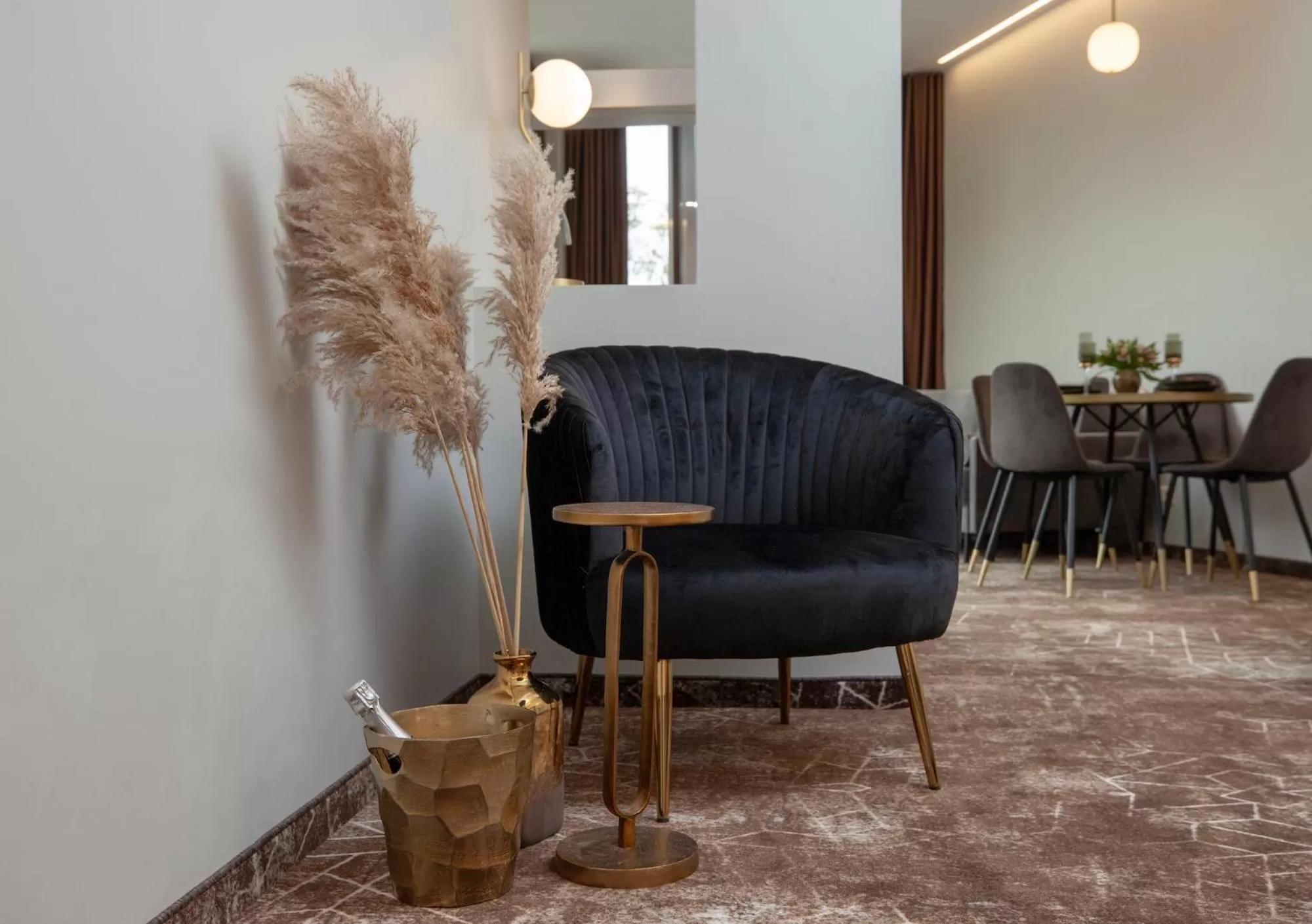 Seating area in Old Mill Comfort