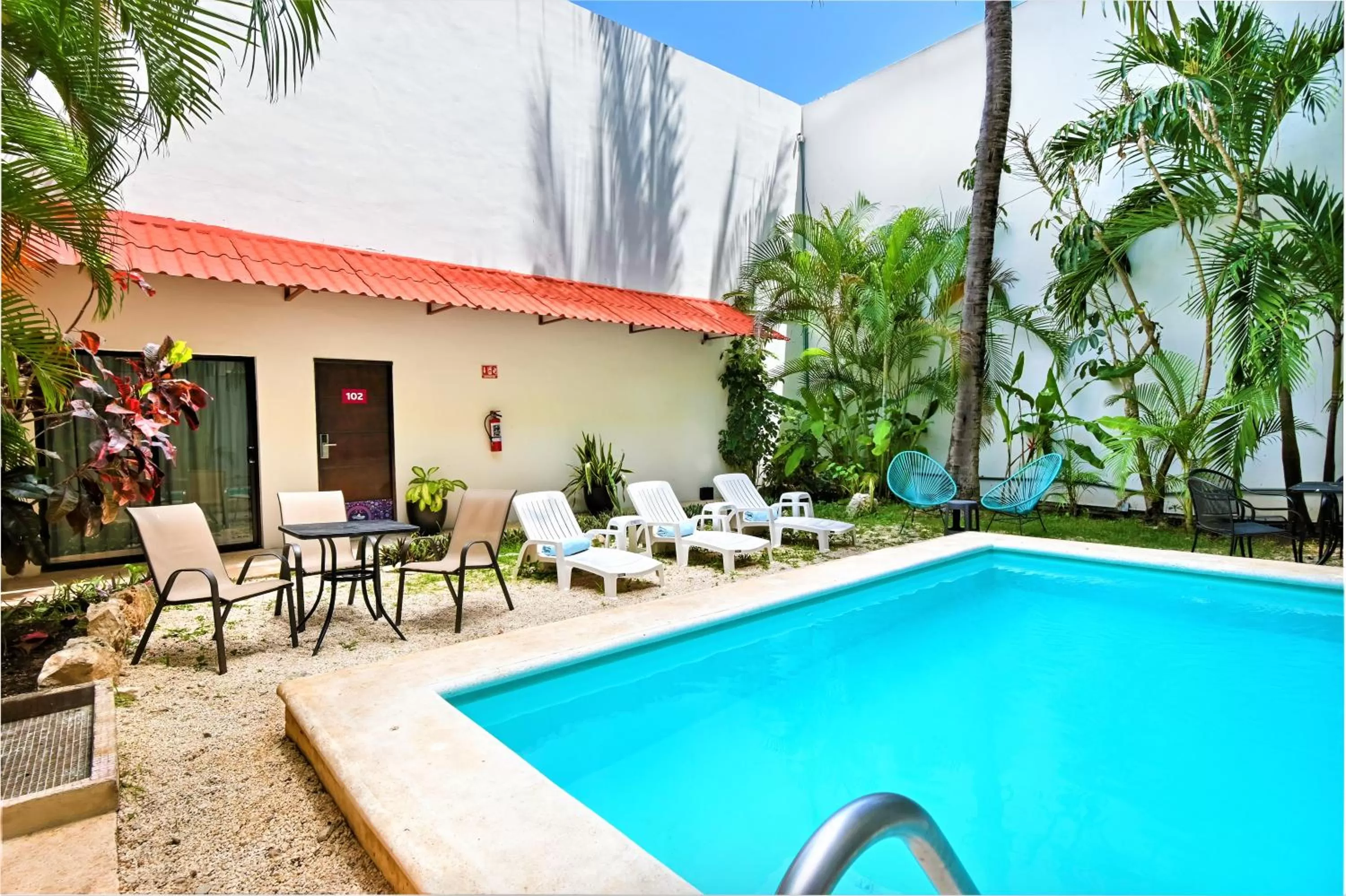 Swimming pool in Hotel Mariachi by Kavia 5th Av