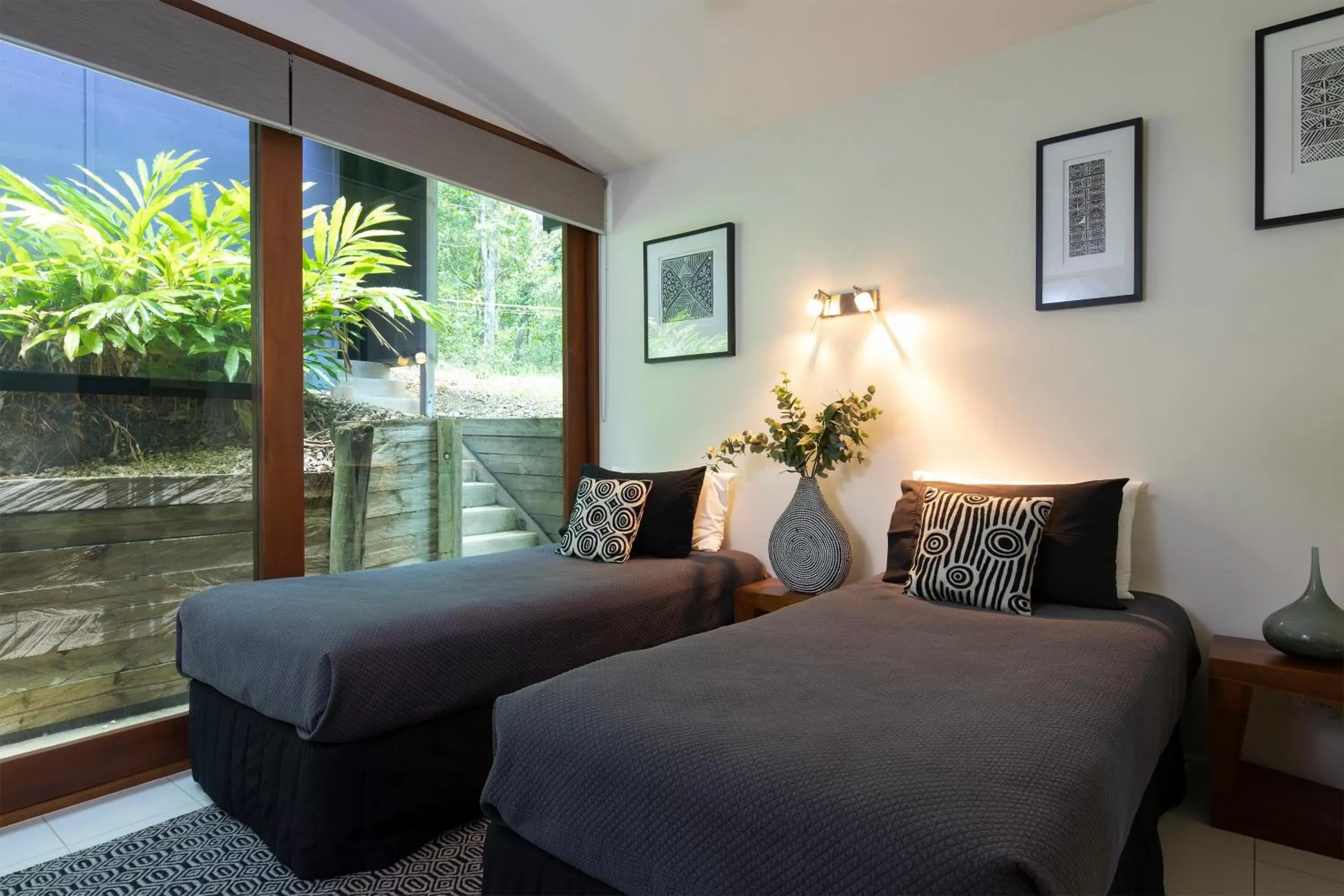 Bedroom, Bed in Eumarella Shores Noosa Lake Retreat