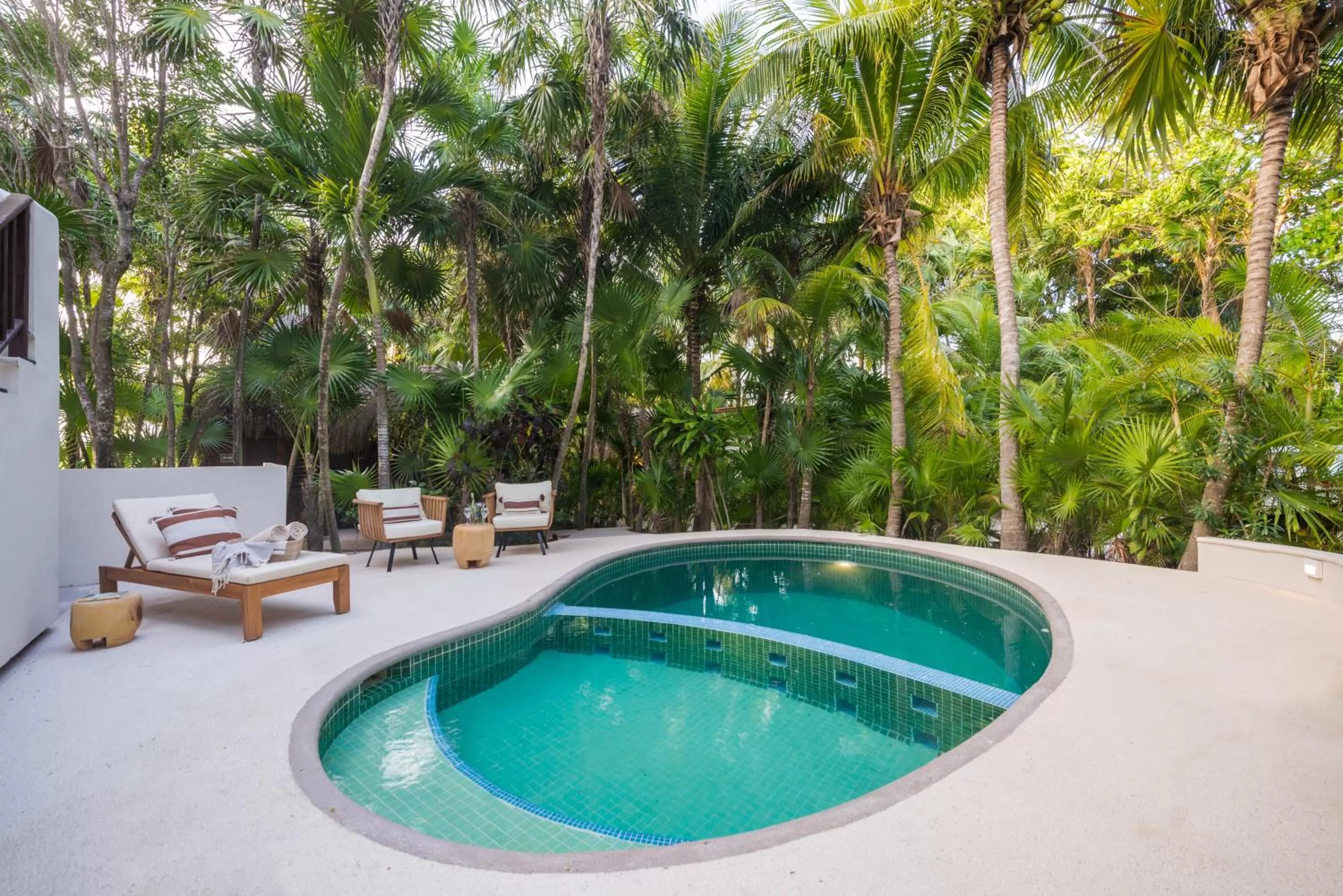 Swimming pool in Tulum Luxury Collection