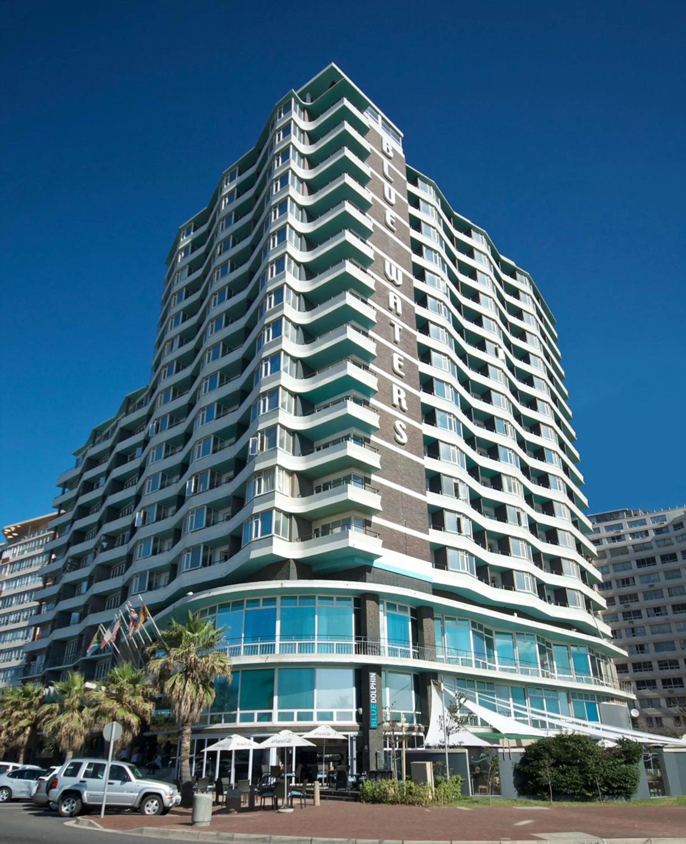 Facade/entrance in Blue Waters Hotel