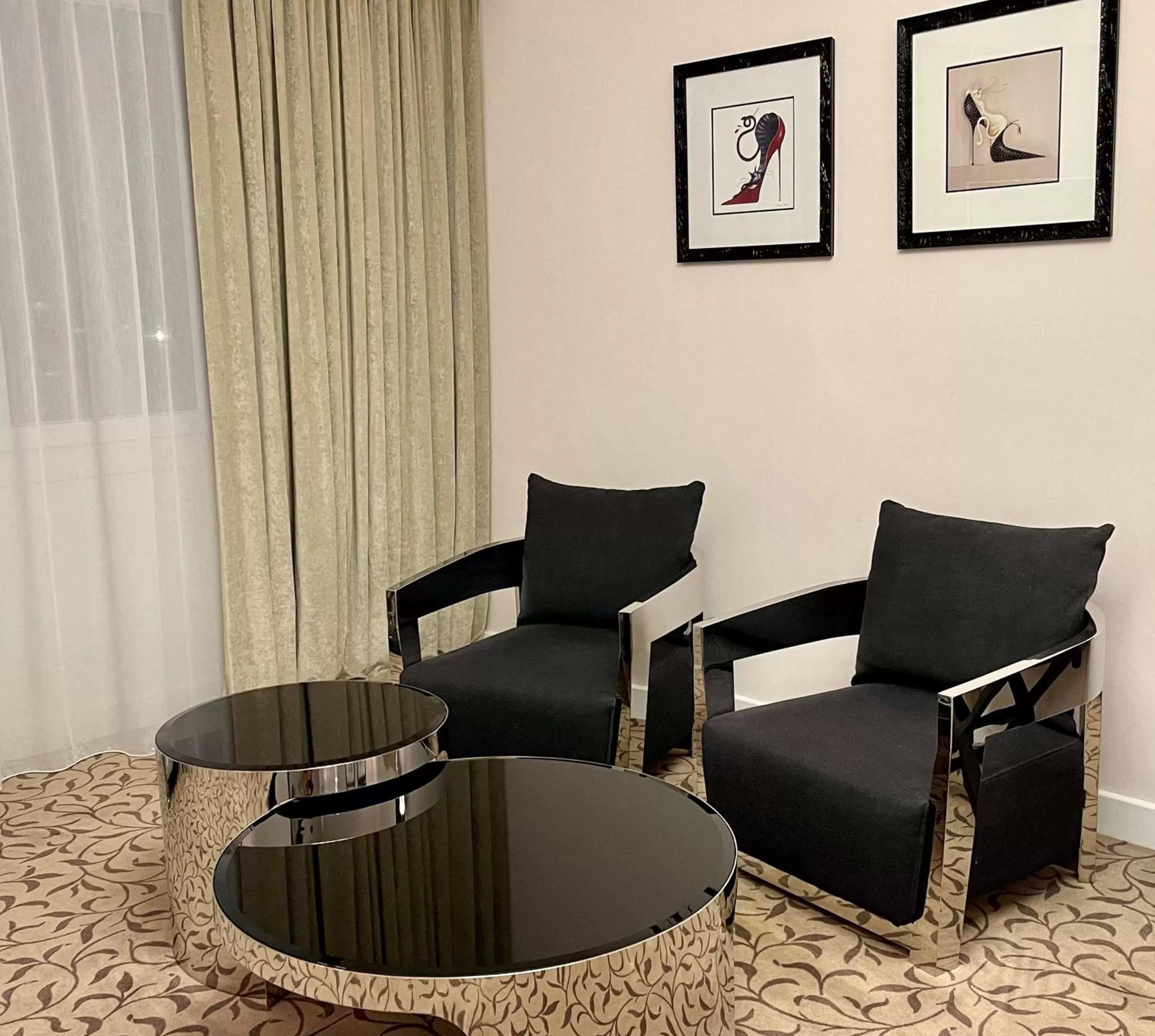 Seating area in Hotel Adriatica