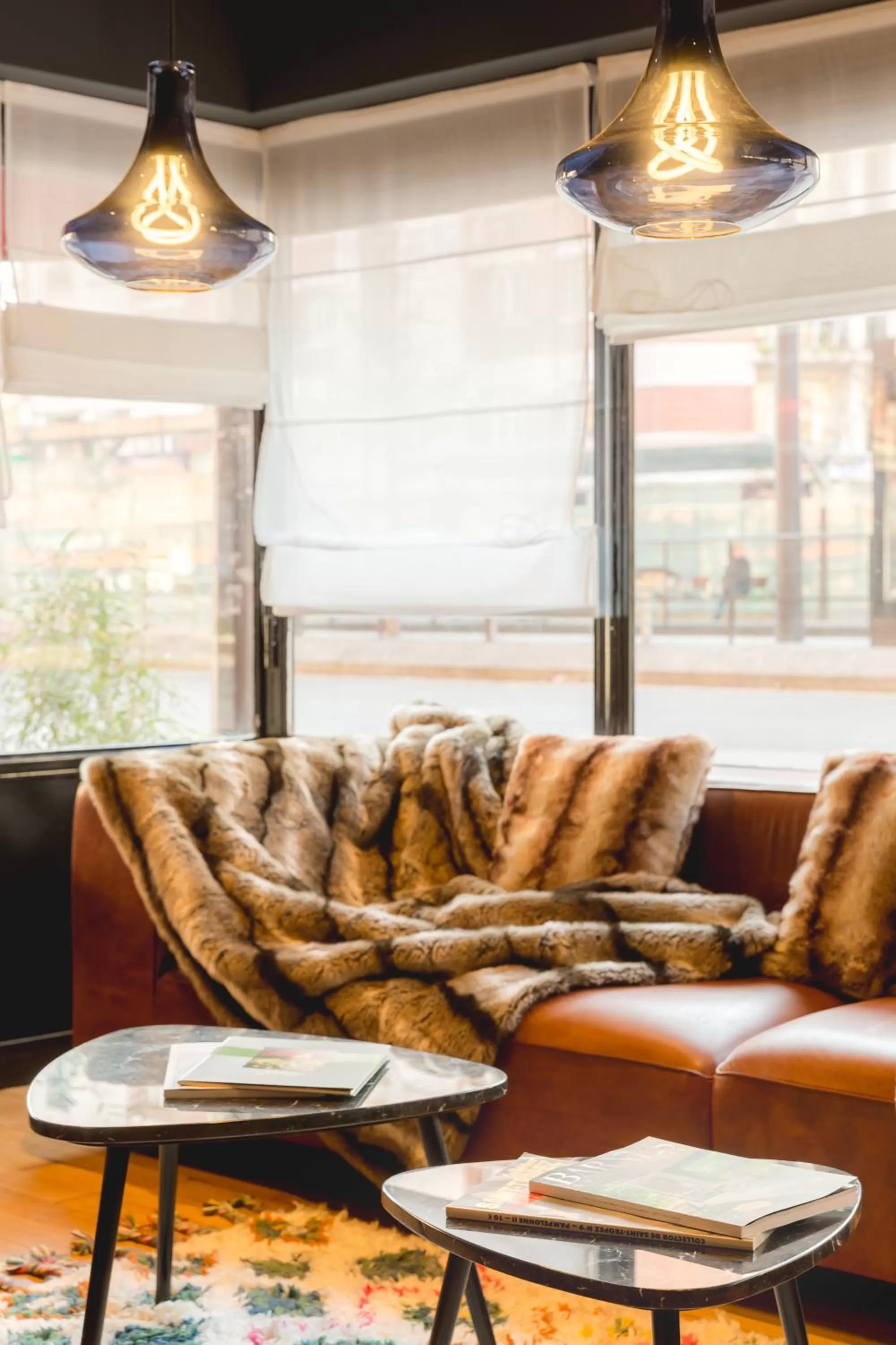 Seating area in Hôtel Clarisse