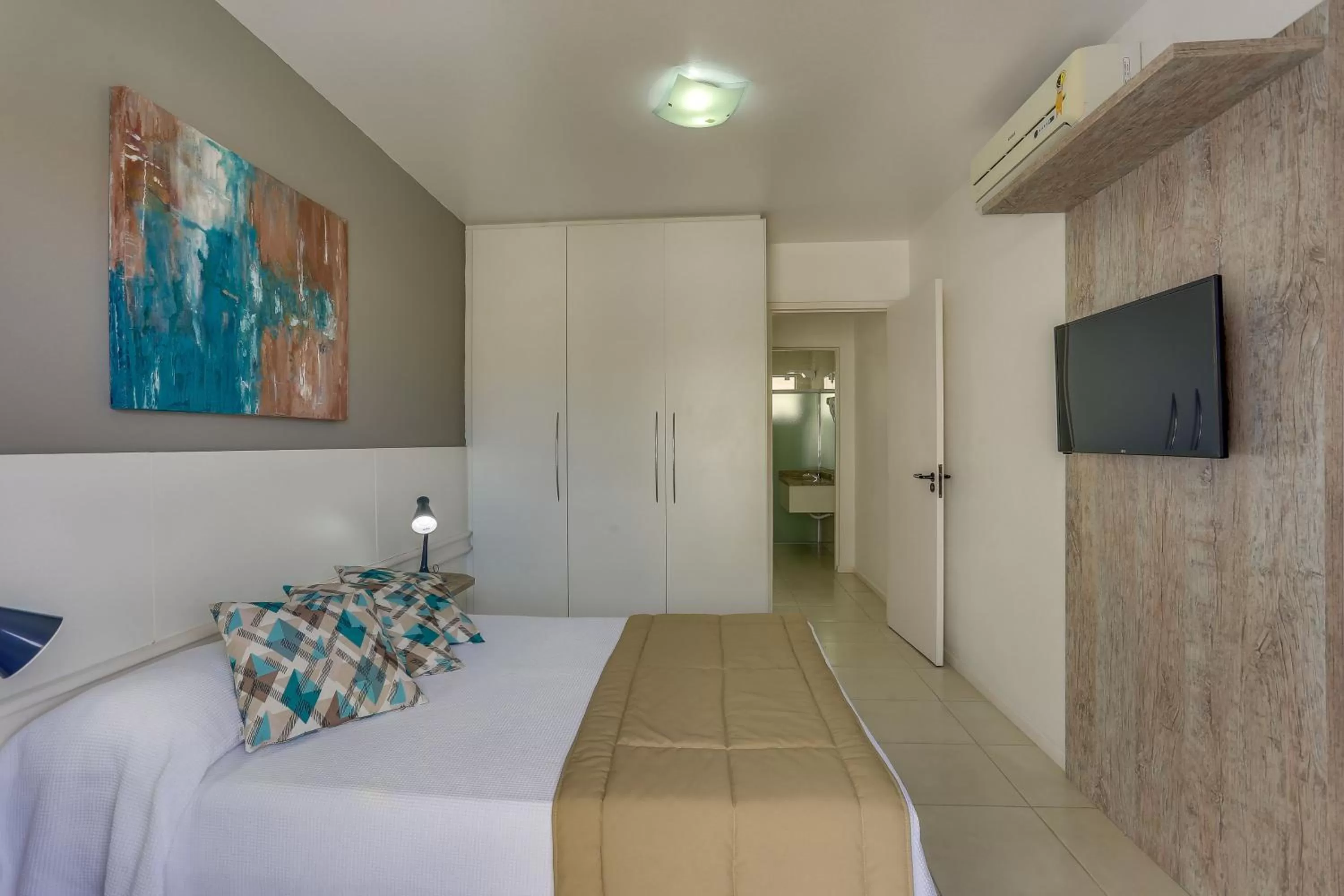 TV and multimedia, Bed in Pousada Saint Paul