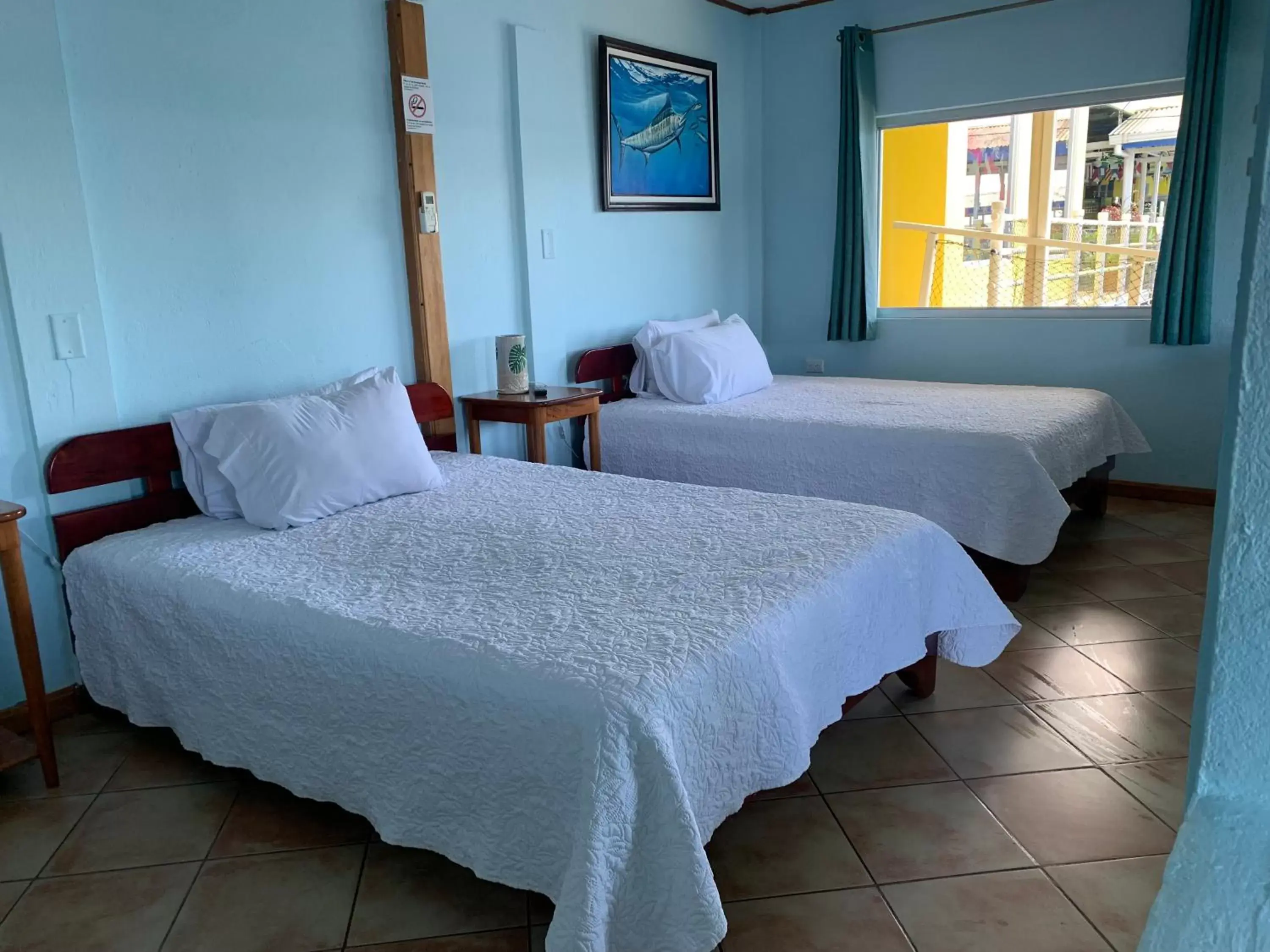 Bed in Banana Bay Marina