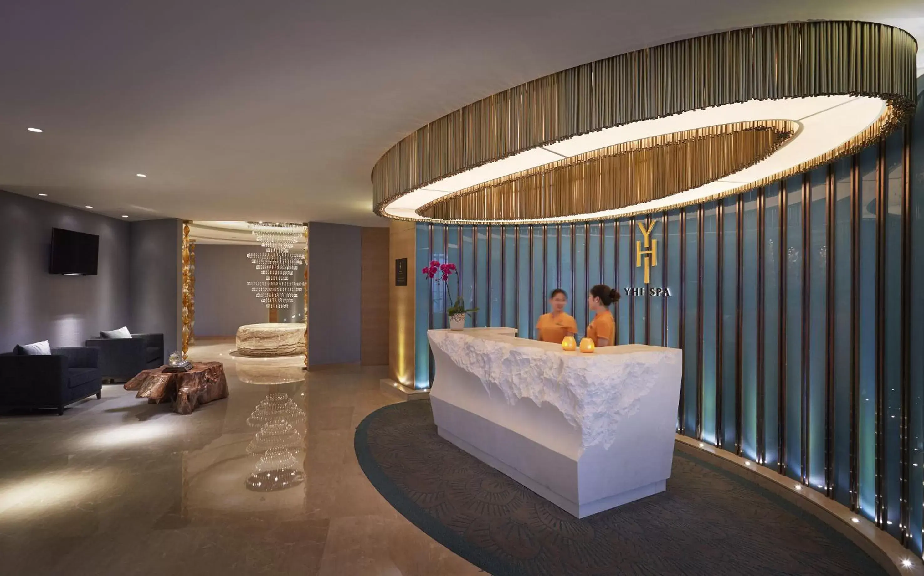 Spa and wellness centre/facilities in Gran Melia Xi'an