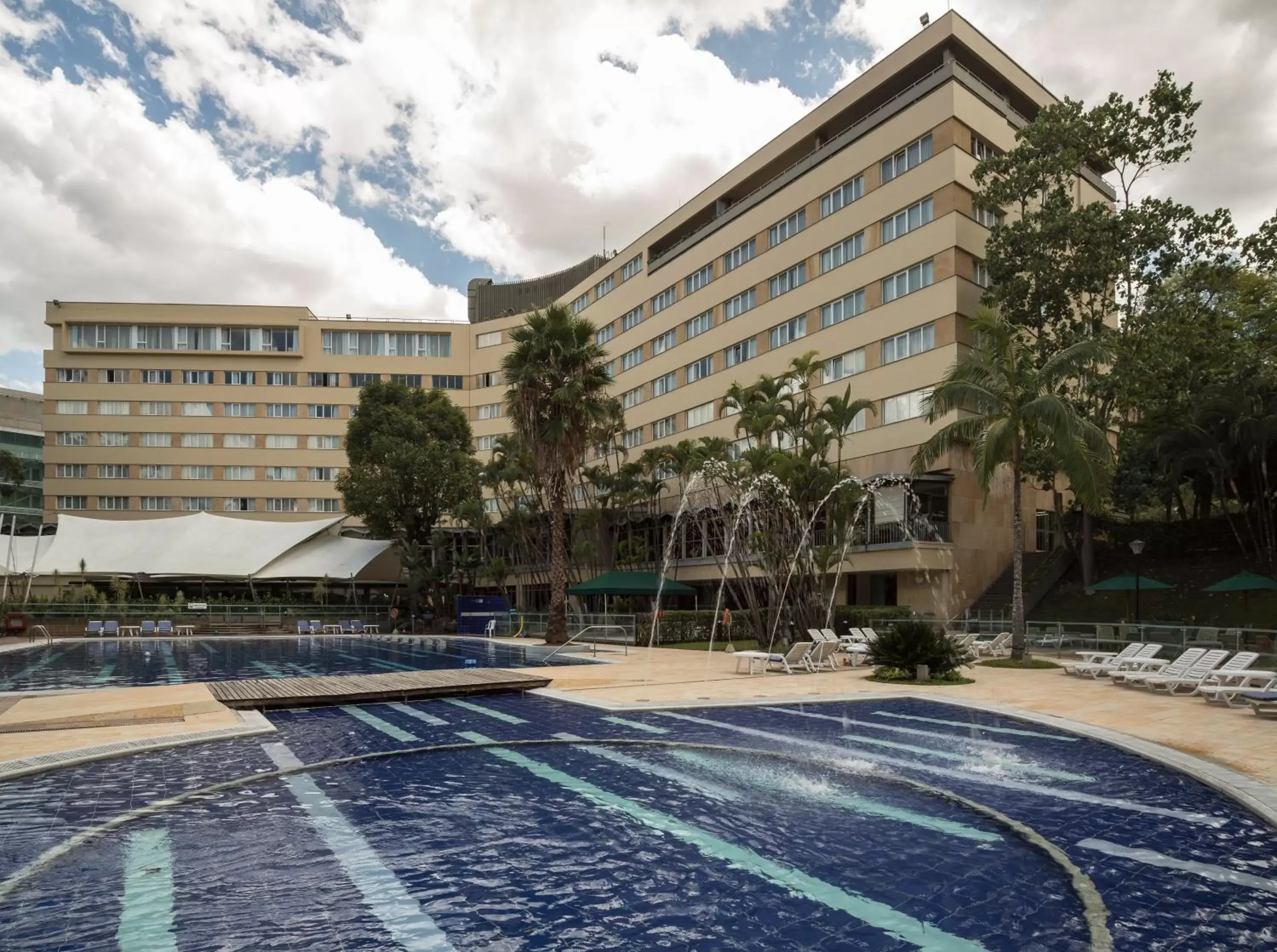 Swimming pool, Property Building in Hotel Intercontinental Medellín, an IHG Hotel