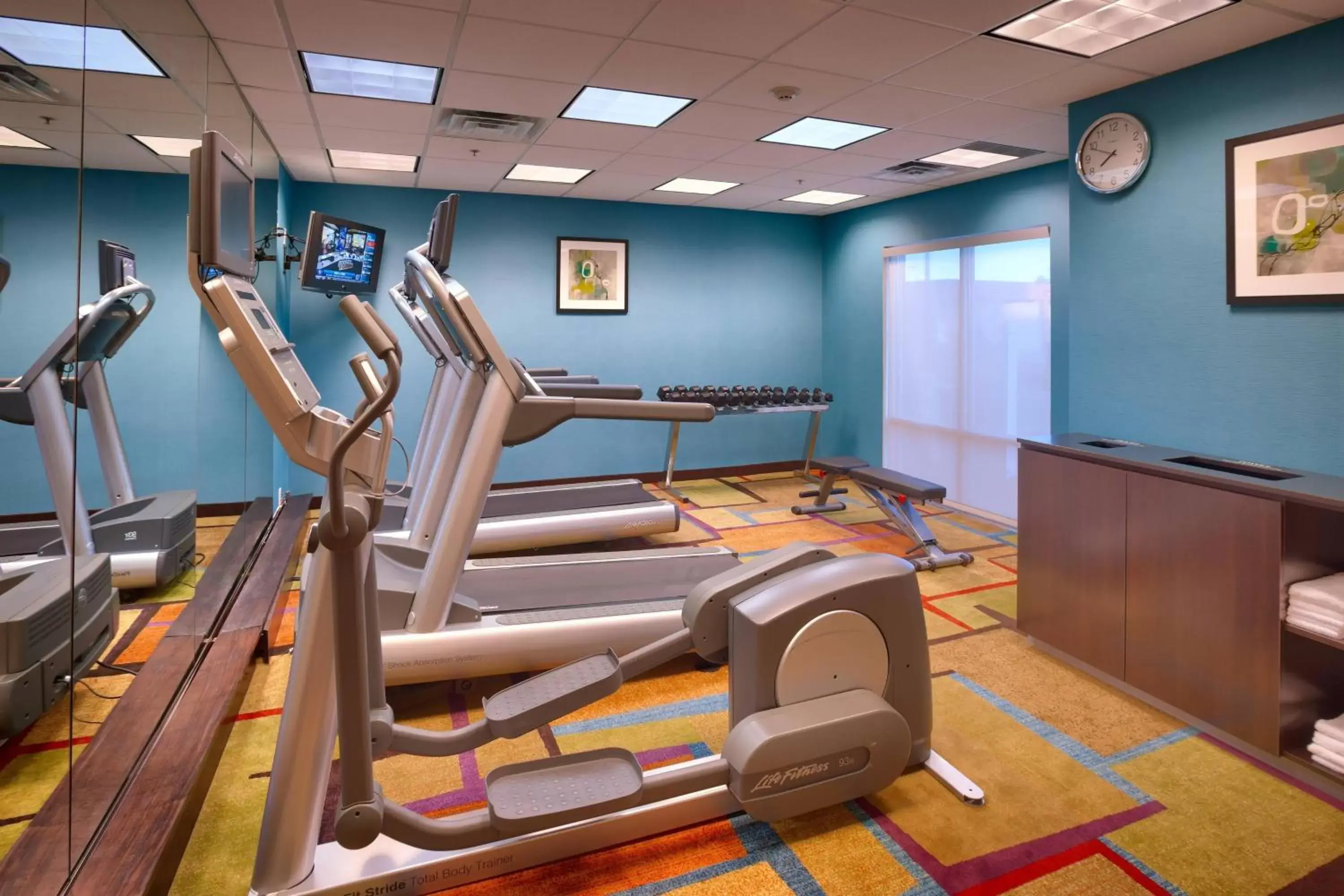 Fitness centre/facilities, Fitness Center/Facilities in Fairfield Inn & Suites by Marriott Gillette
