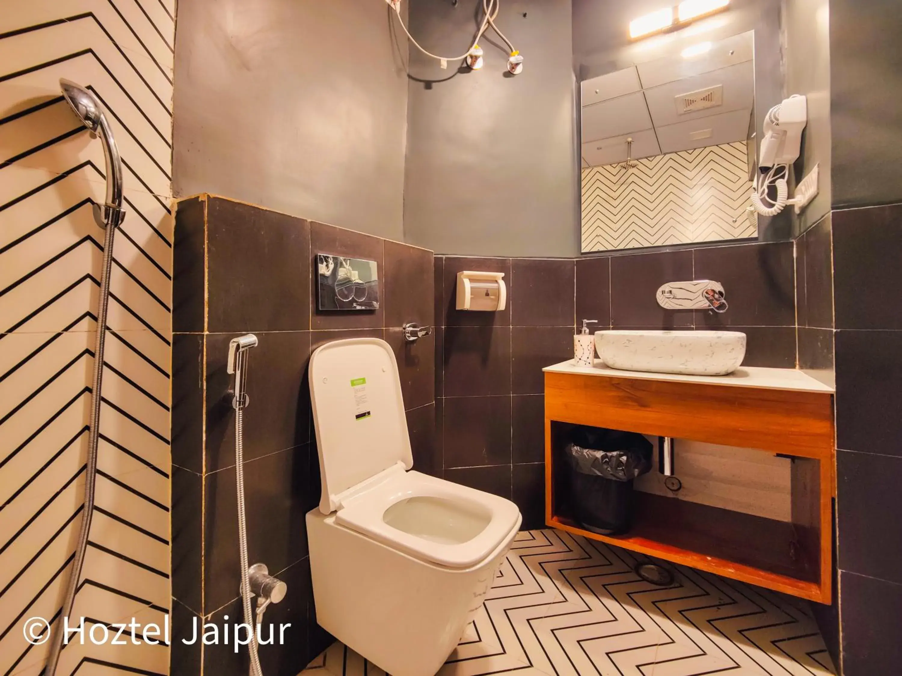 Toilet, Bathroom in Hoztel Jaipur