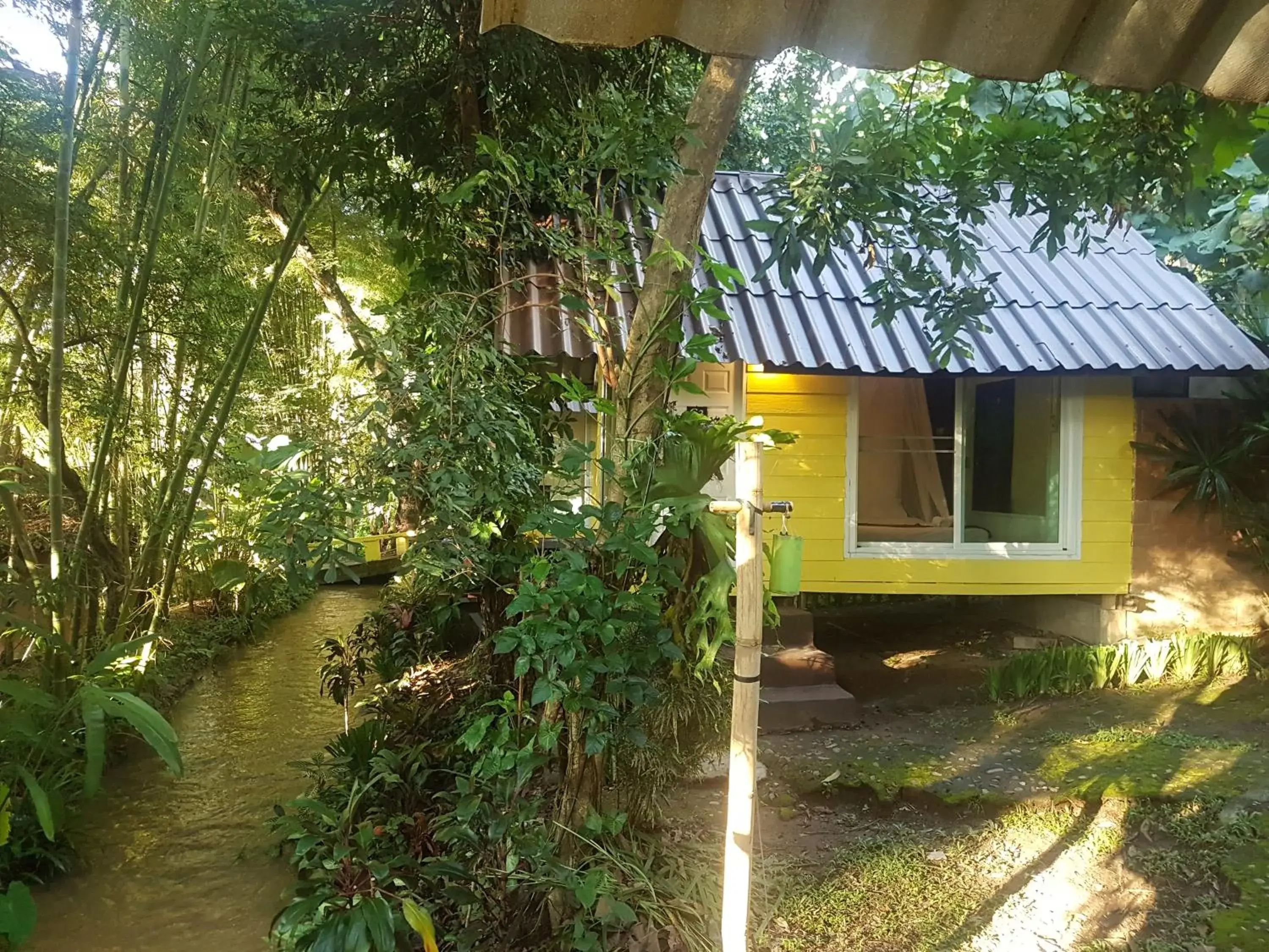 Balcony/Terrace, Garden in Chang Pai Resort