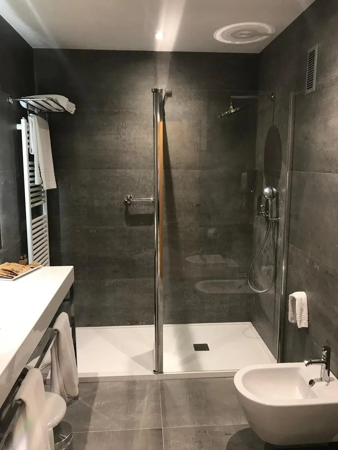 Shower, Bathroom in Hotel Madeira Centro