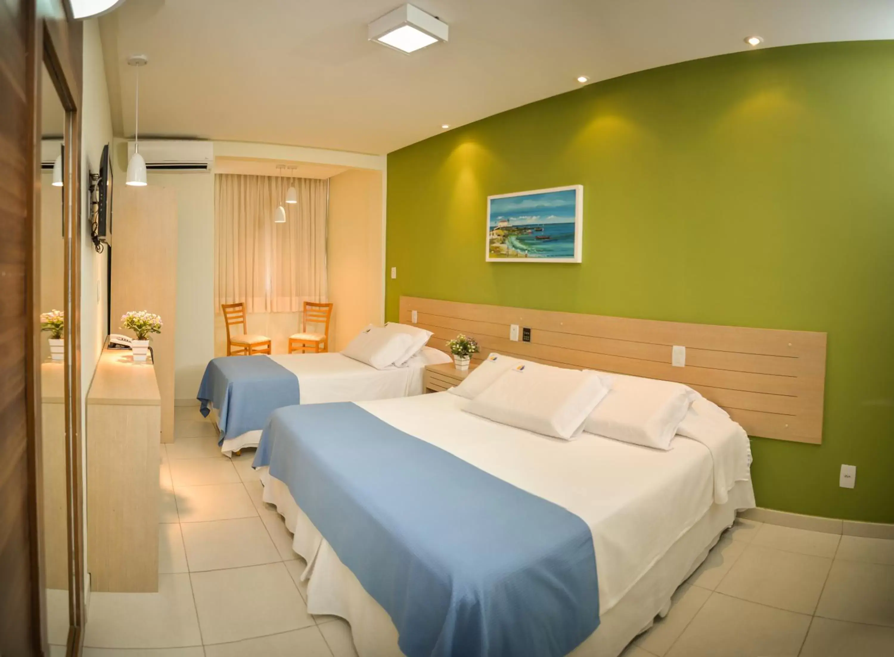 Standard Triple Room with Sea View in Hit Hotel Standard Triple Room with Sea View in Hit Hotel