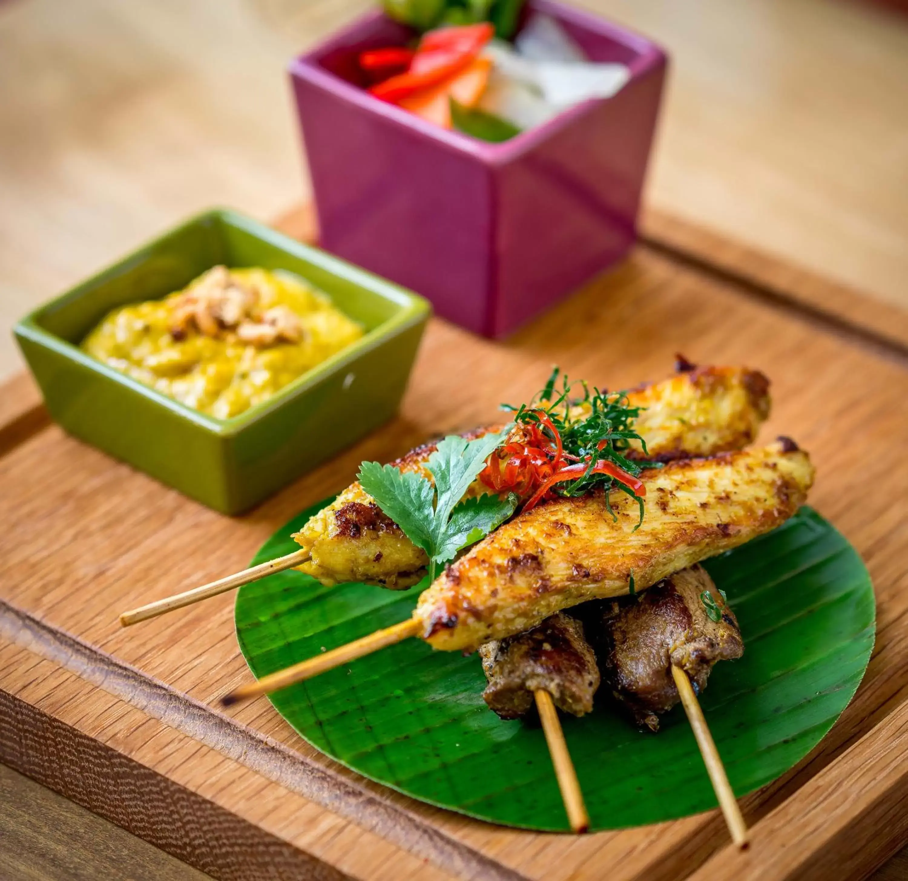 Food close-up in Anantara Angkor Resort