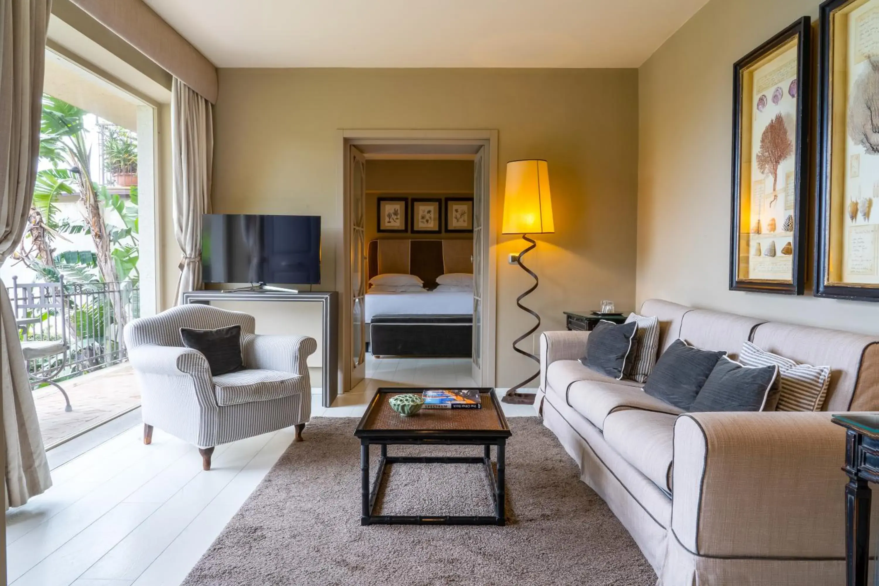 Seating Area in Hotel Villa Ducale