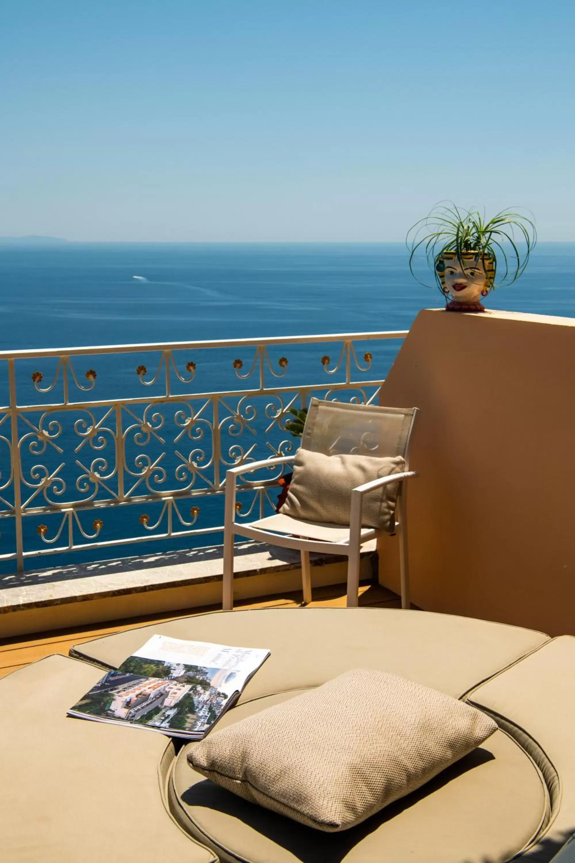 Patio in Hotel Margherita