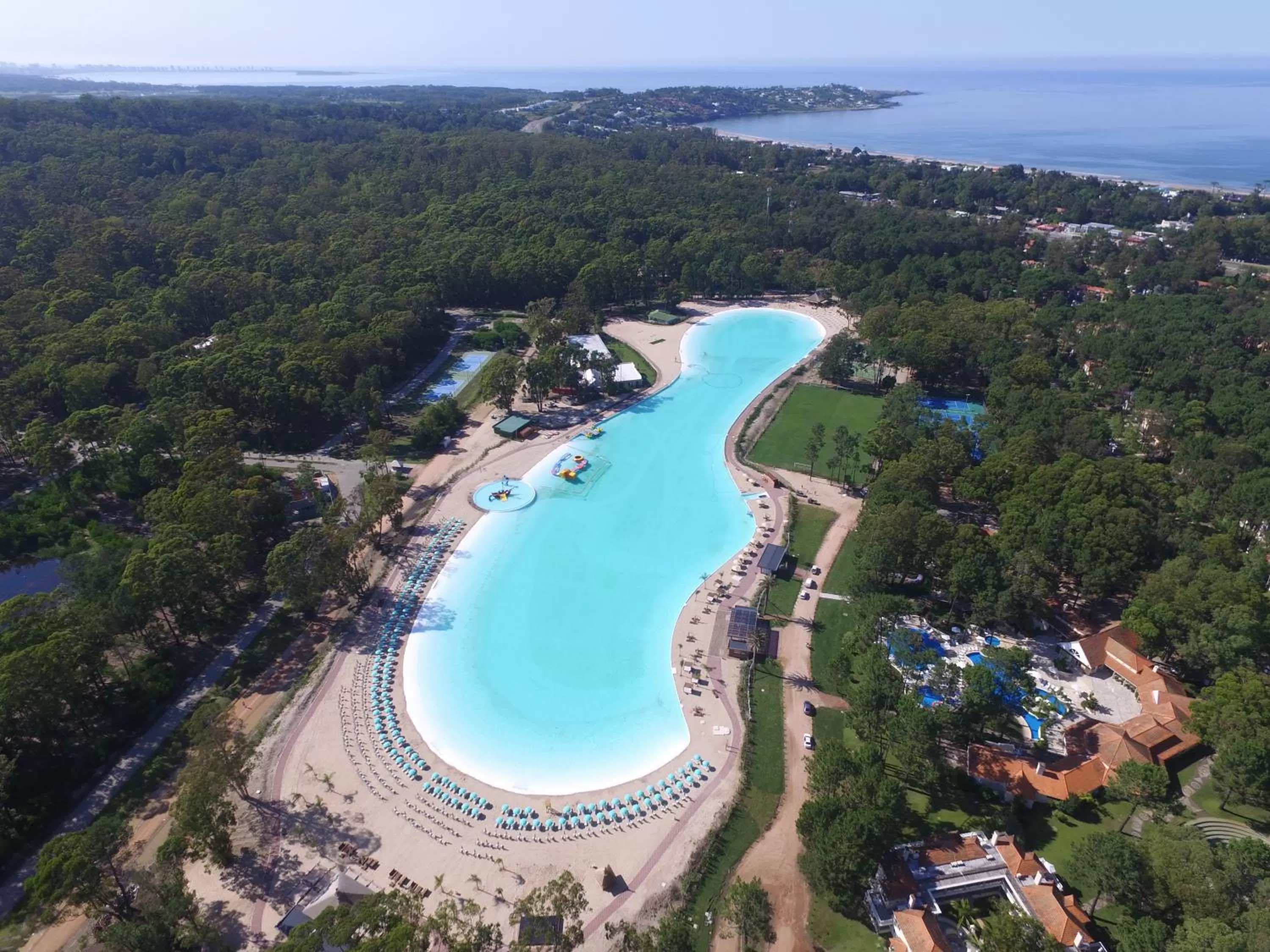 Bird's eye view in Solanas Punta del Este & Crystal Beach