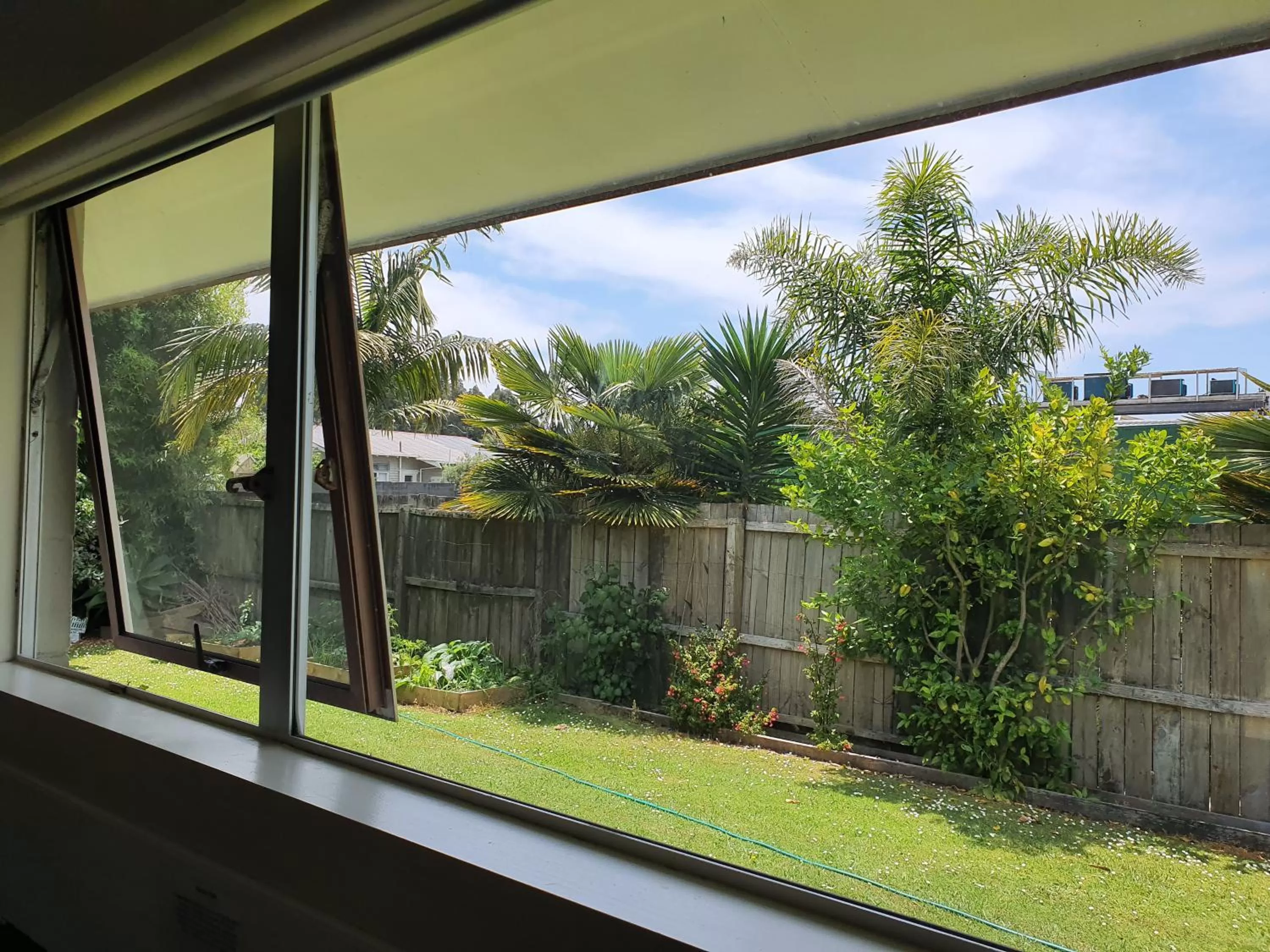 Garden view in Ocean Inn Motel