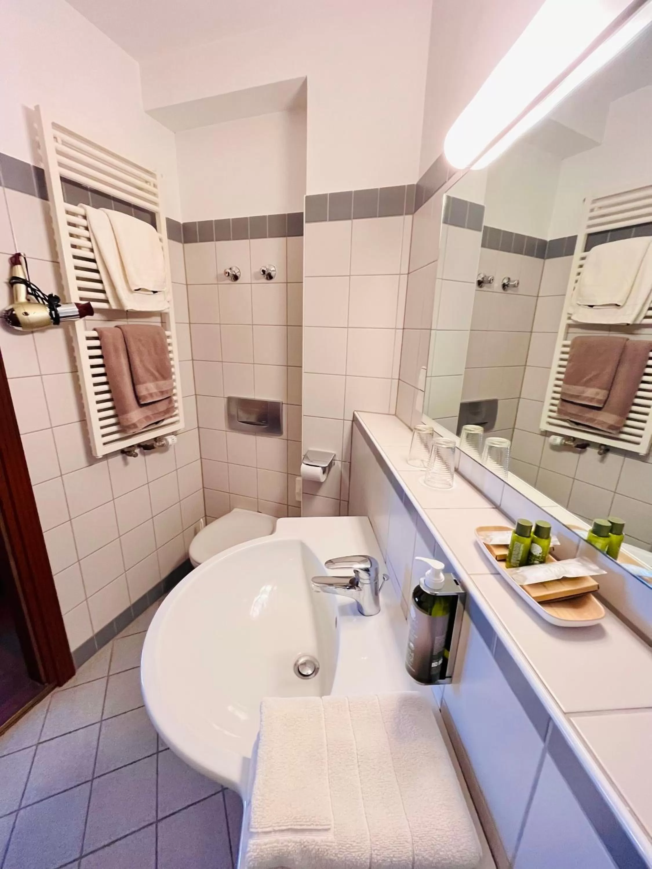 Bathroom in Hotel Hoepfner Burghof