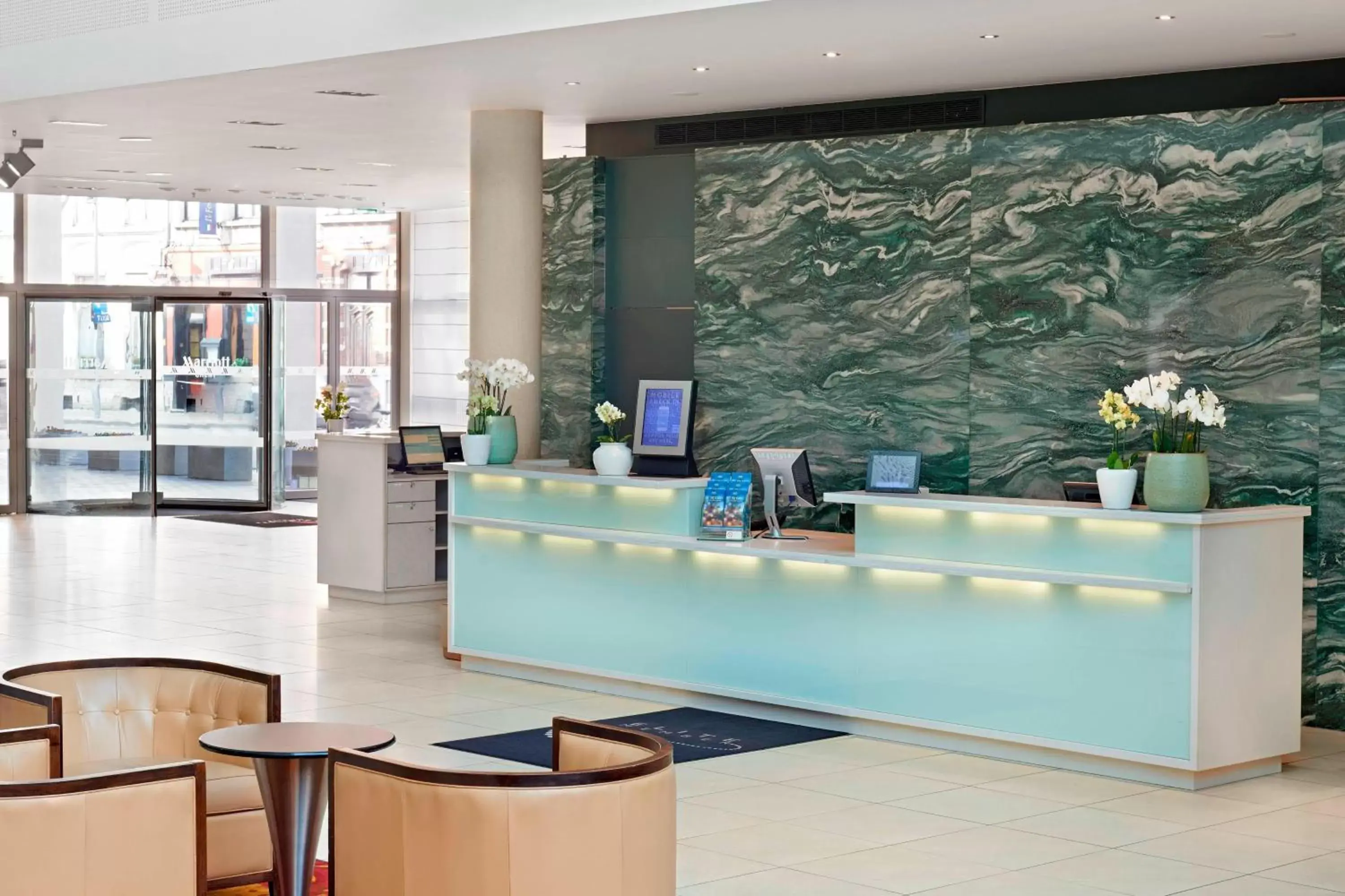 Lobby or reception, Lobby/Reception in Ghent Marriott Hotel