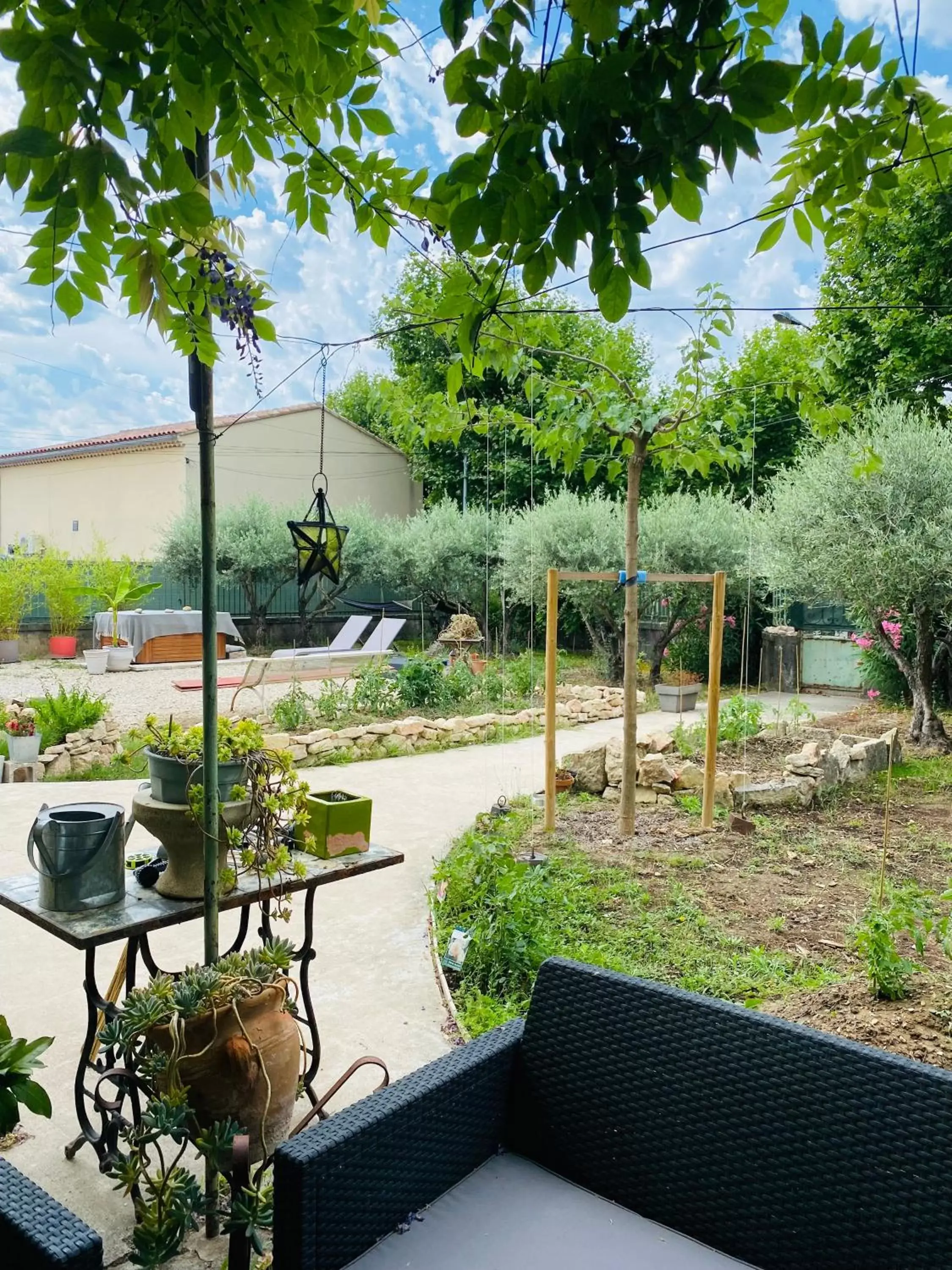 Garden in La maison Gerval