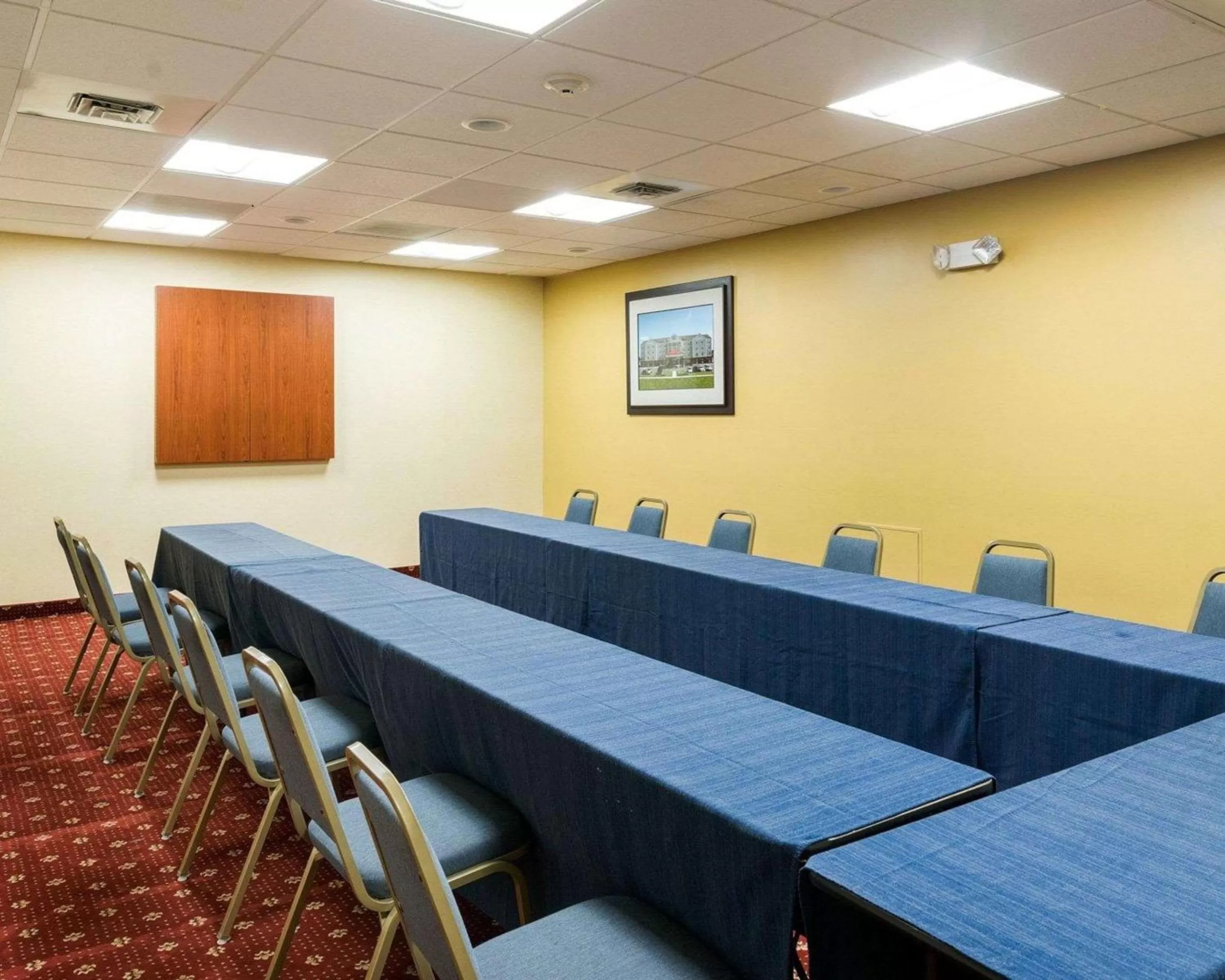 On site in Mainstay Suites Dover