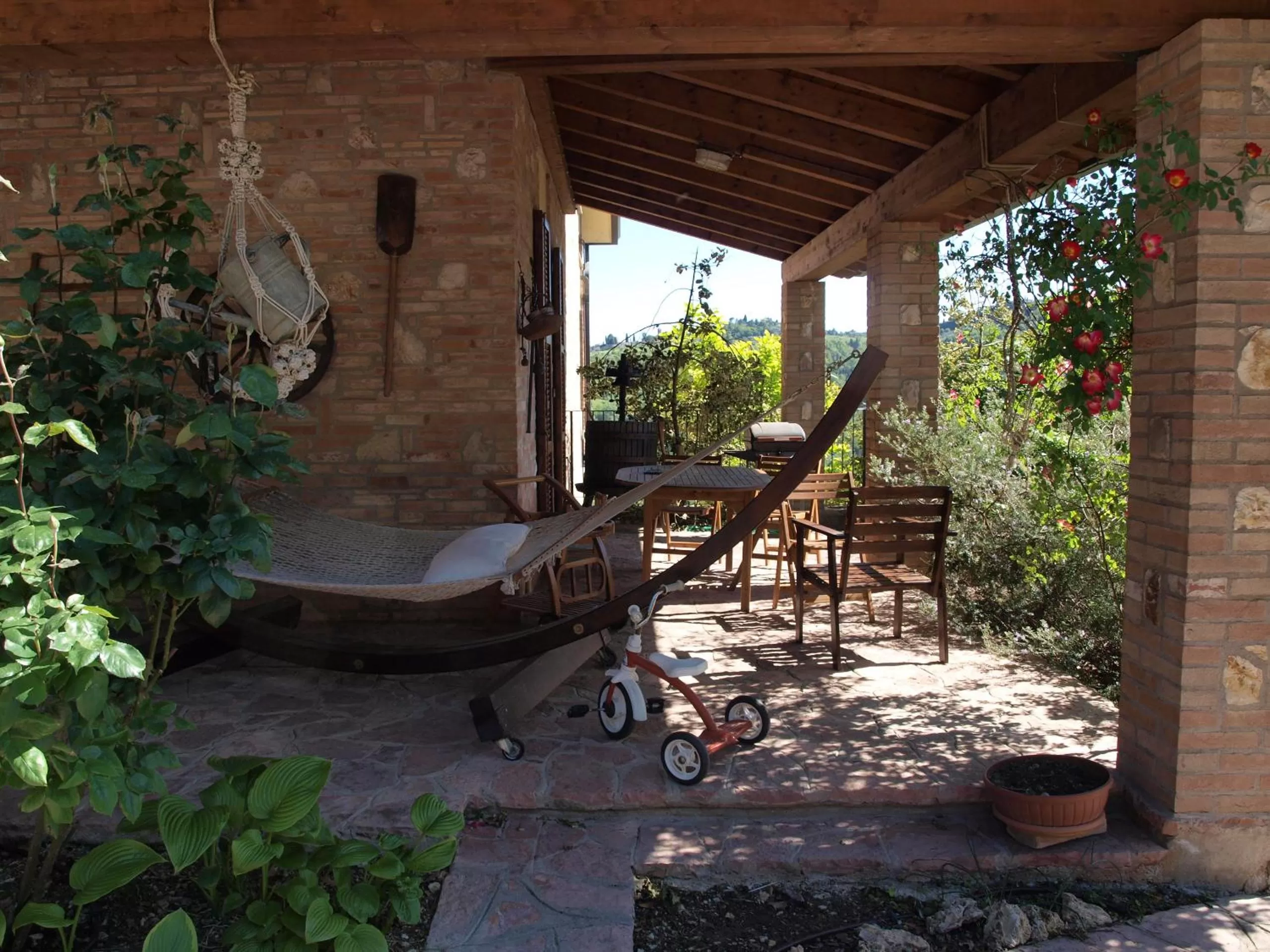 Patio in C'era Una Volta B&B