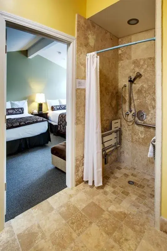 Shower, Bathroom in Monterey Peninsula Inn