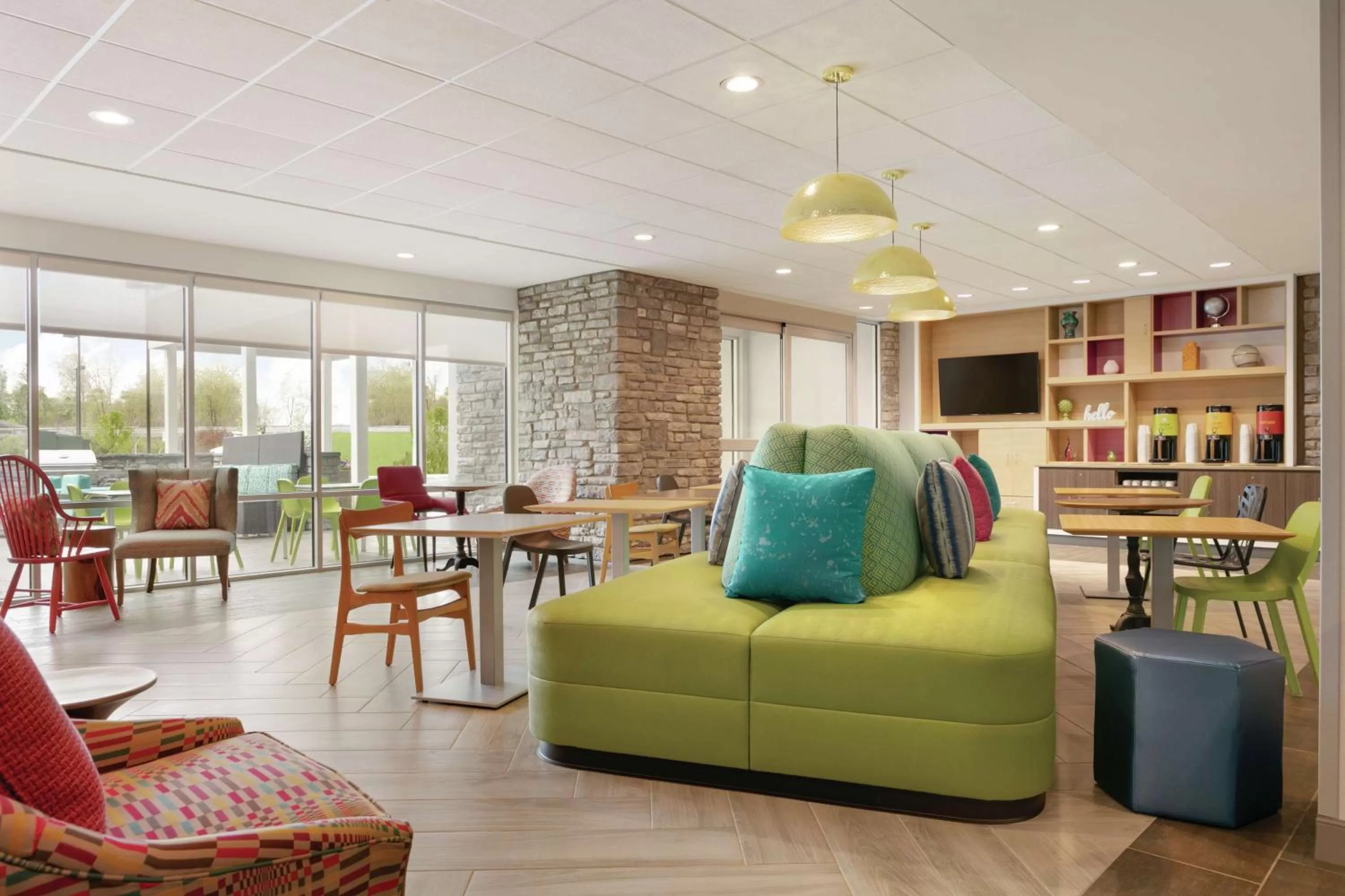 Lobby or reception in Home2 Suites By Hilton Williamsville Buffalo Airport