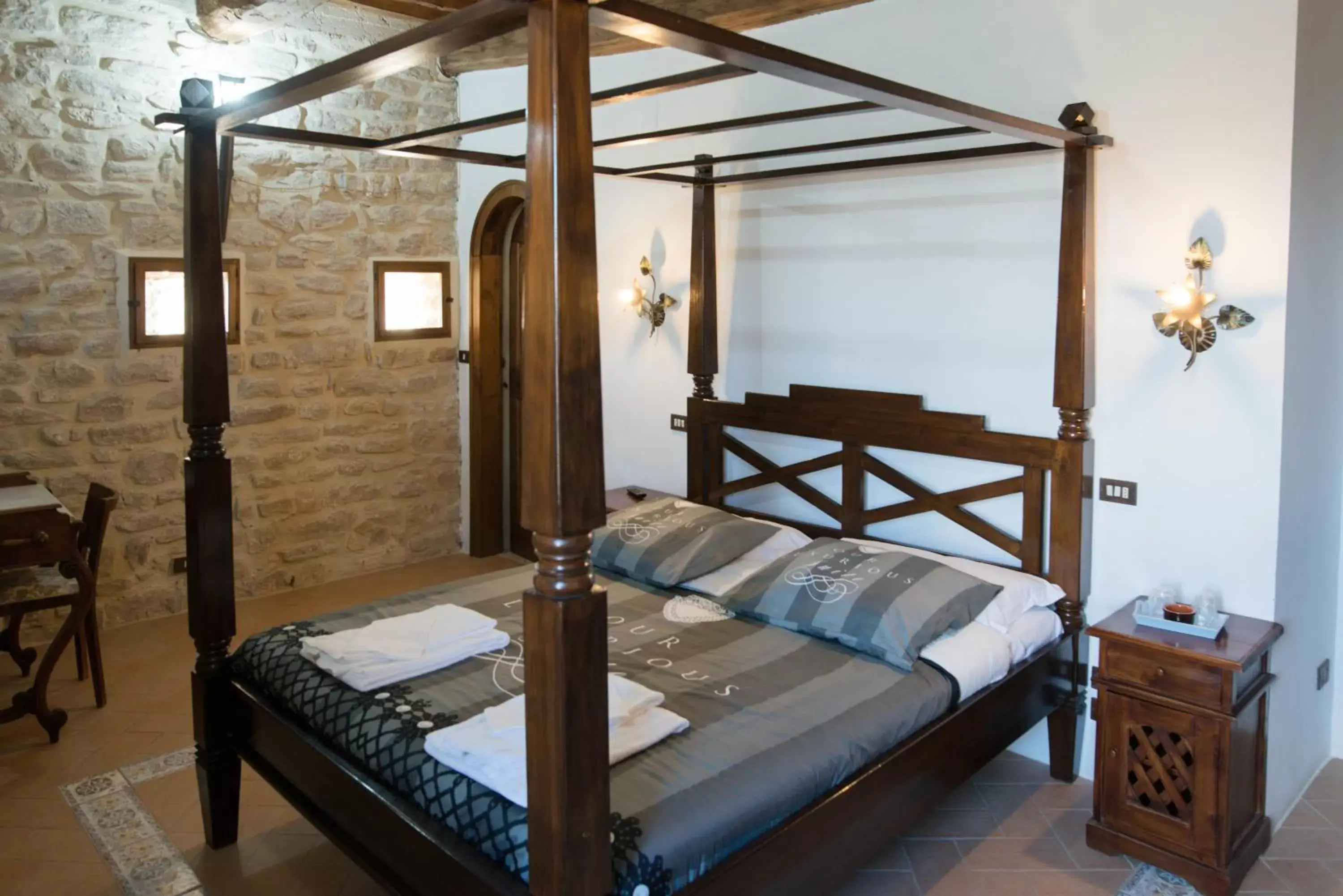 Bedroom in Castello Di Giomici