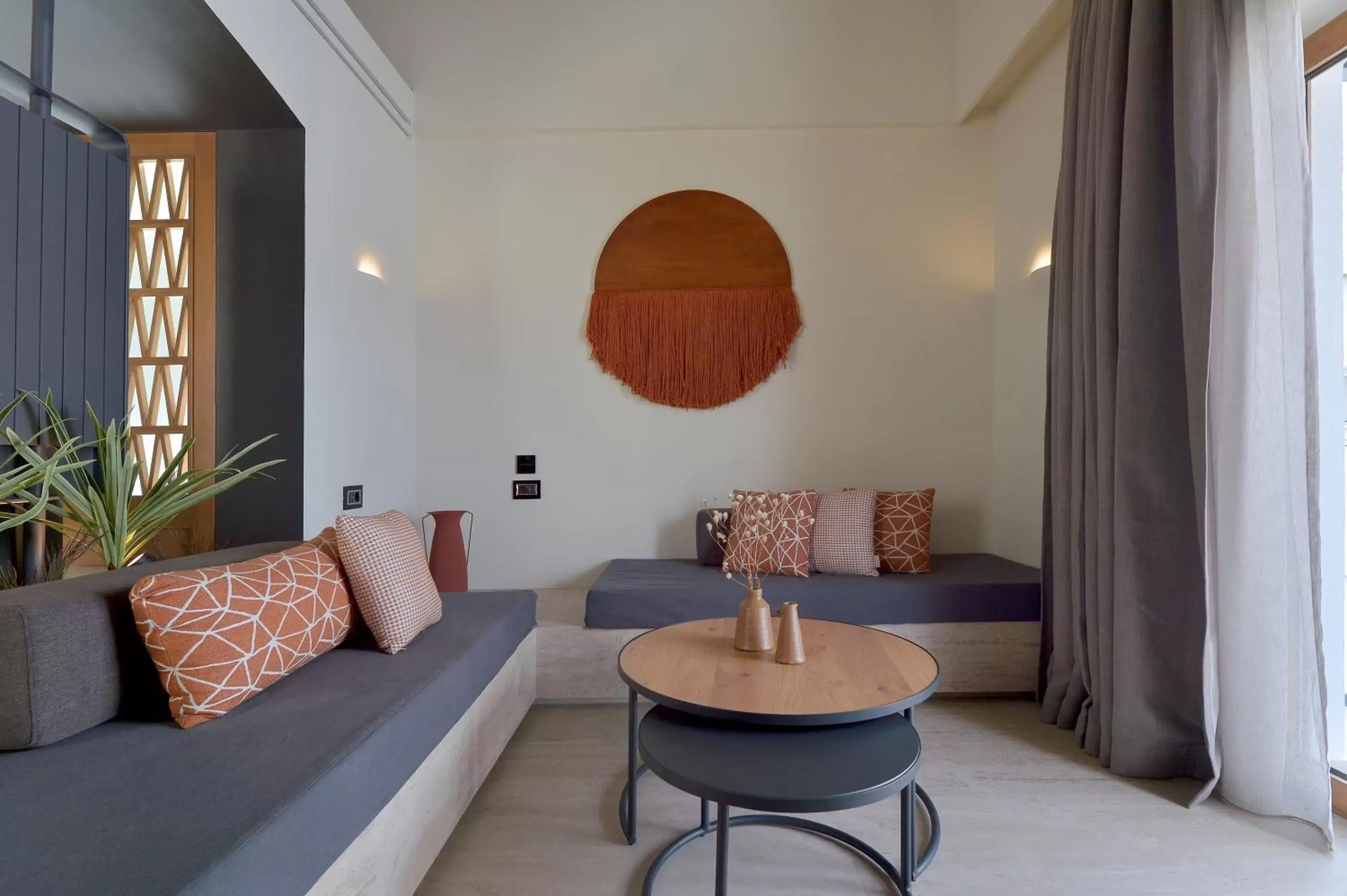 Living room, Seating Area in Aktaion Beach Boutique Hotel & Spa