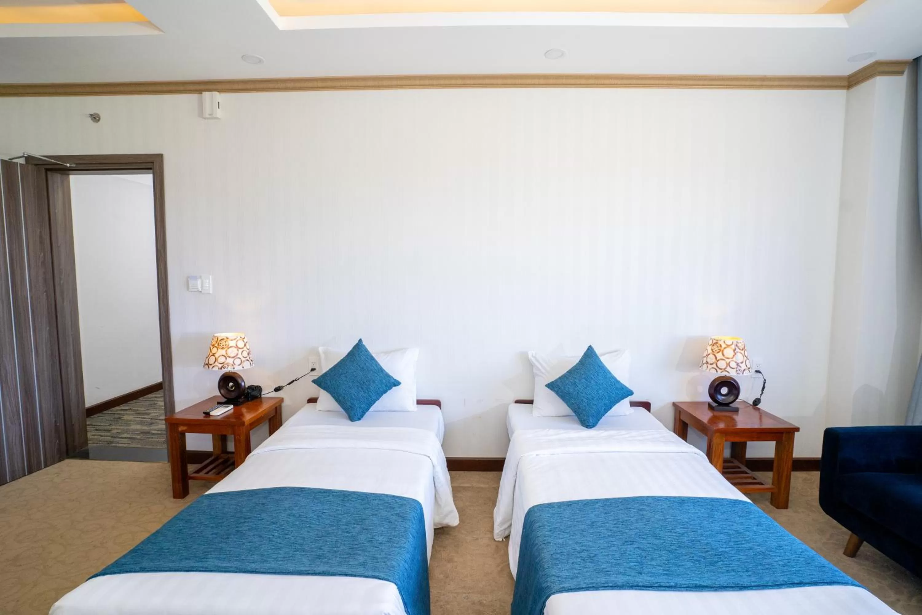 Bed in Navy Hotel Cam Ranh