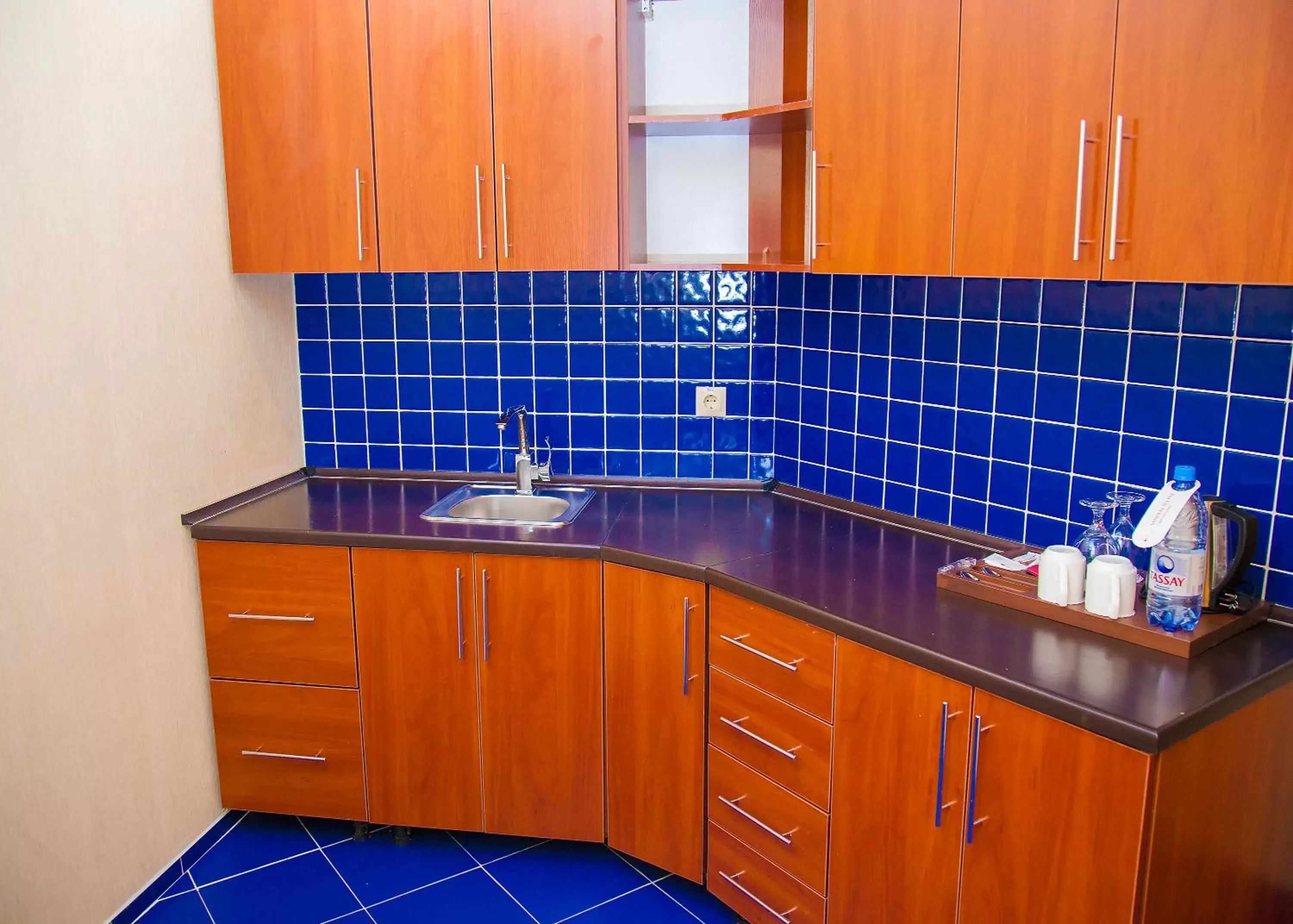 Kitchen/Kitchenette in Ramada Almaty