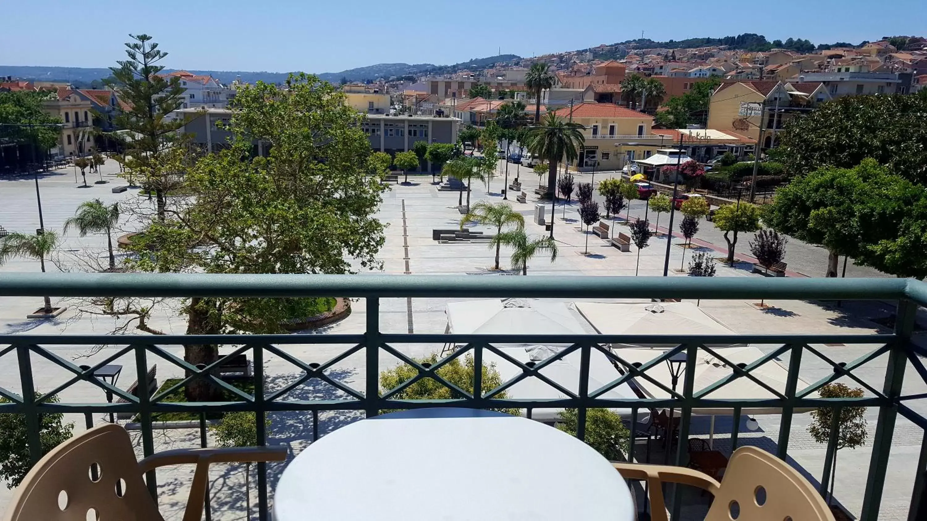 Balcony/Terrace in Ionian Plaza Hotel